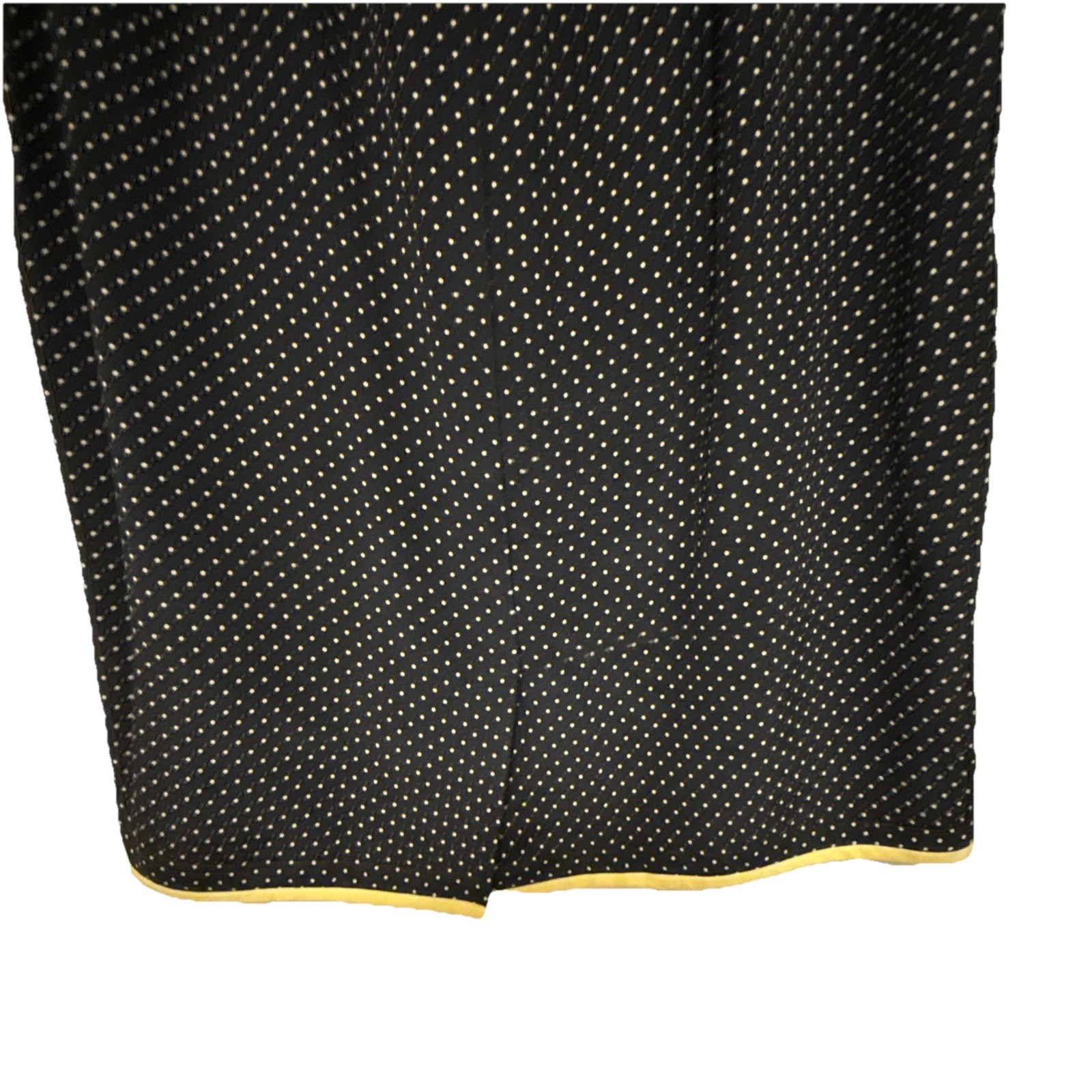 Stanley Platos Martin Ross Vintage 80s 90s Black Polka Dot Daisy Suit Set sz 4