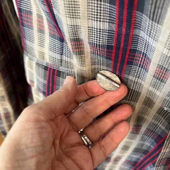 VINTAGE AGNÉS b Lightweight Cotten Blazer