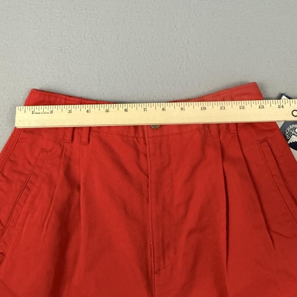 Vintage Dockers Shorts Womens 8 Pleated High Rise Cotton 90’s Cotton Deadstock