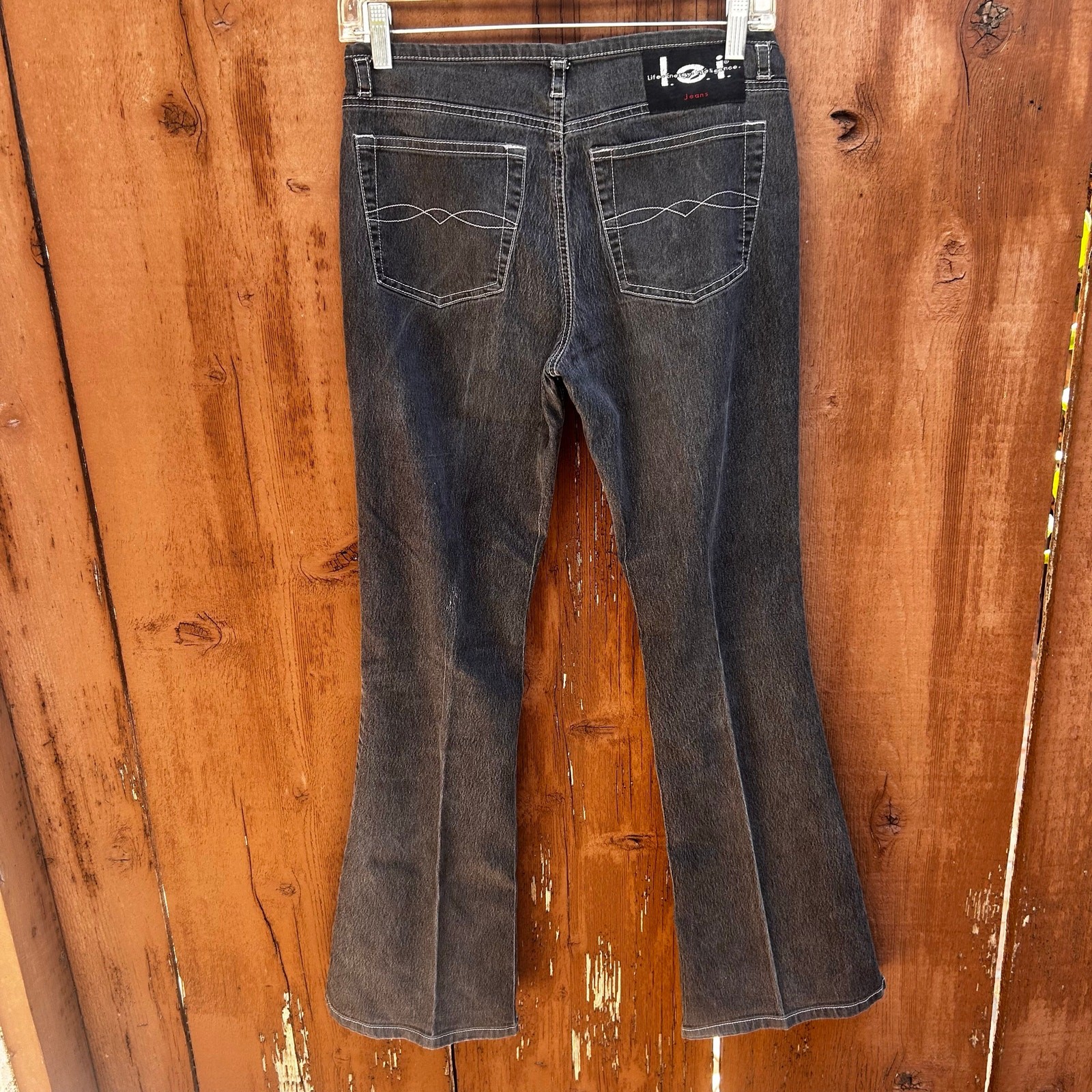 Lei Low Rise Flare Jeans Dark Wash Y2K Vintage Size 3