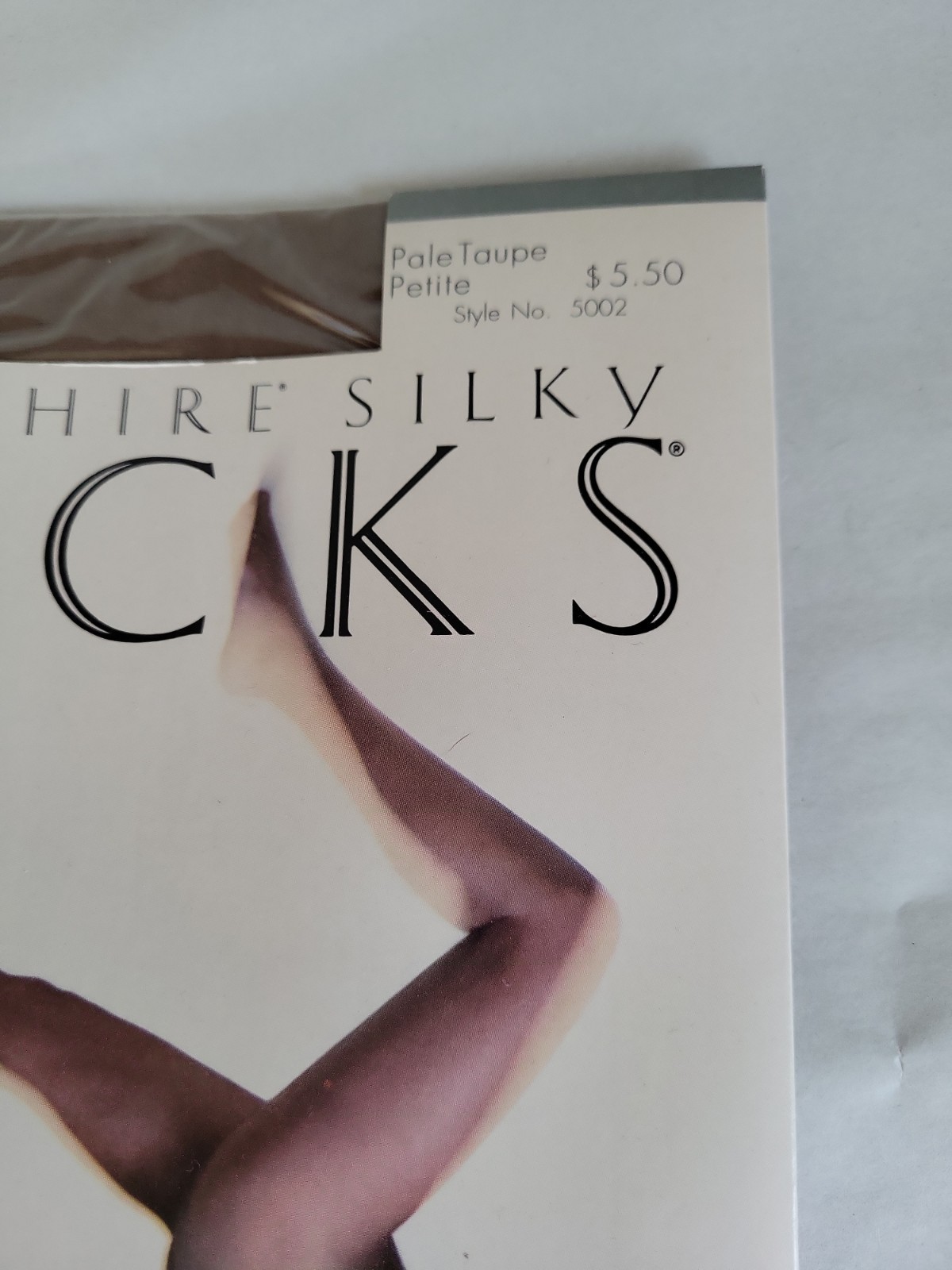 Berkshire Silky Kicks French Cut Panty Pale Taupe Pantyhose Vintage PETITE