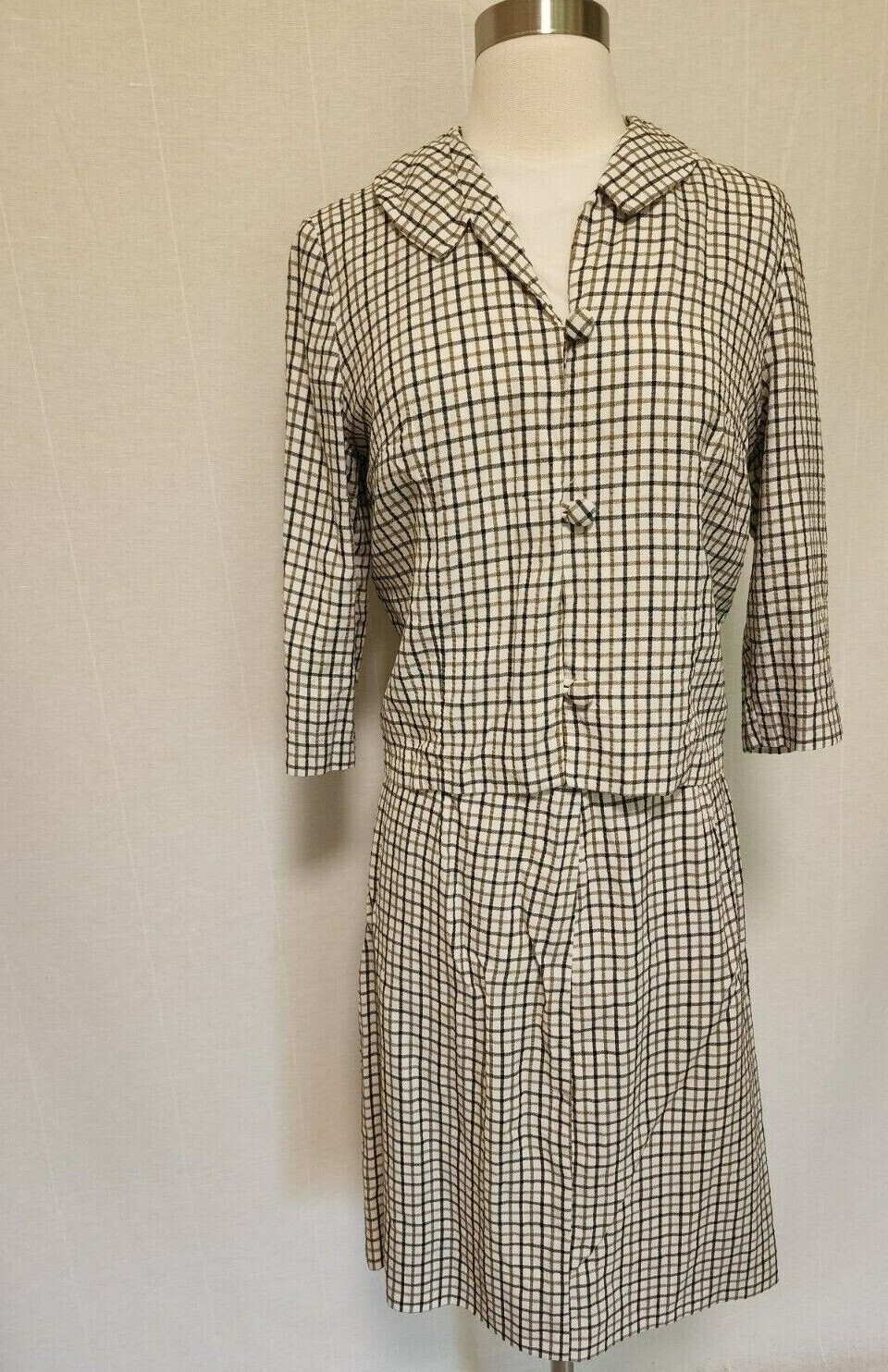 1960s Womens Vintage Matching 3 Piece Skirt Set Top and Jacket by Its a Sharmon