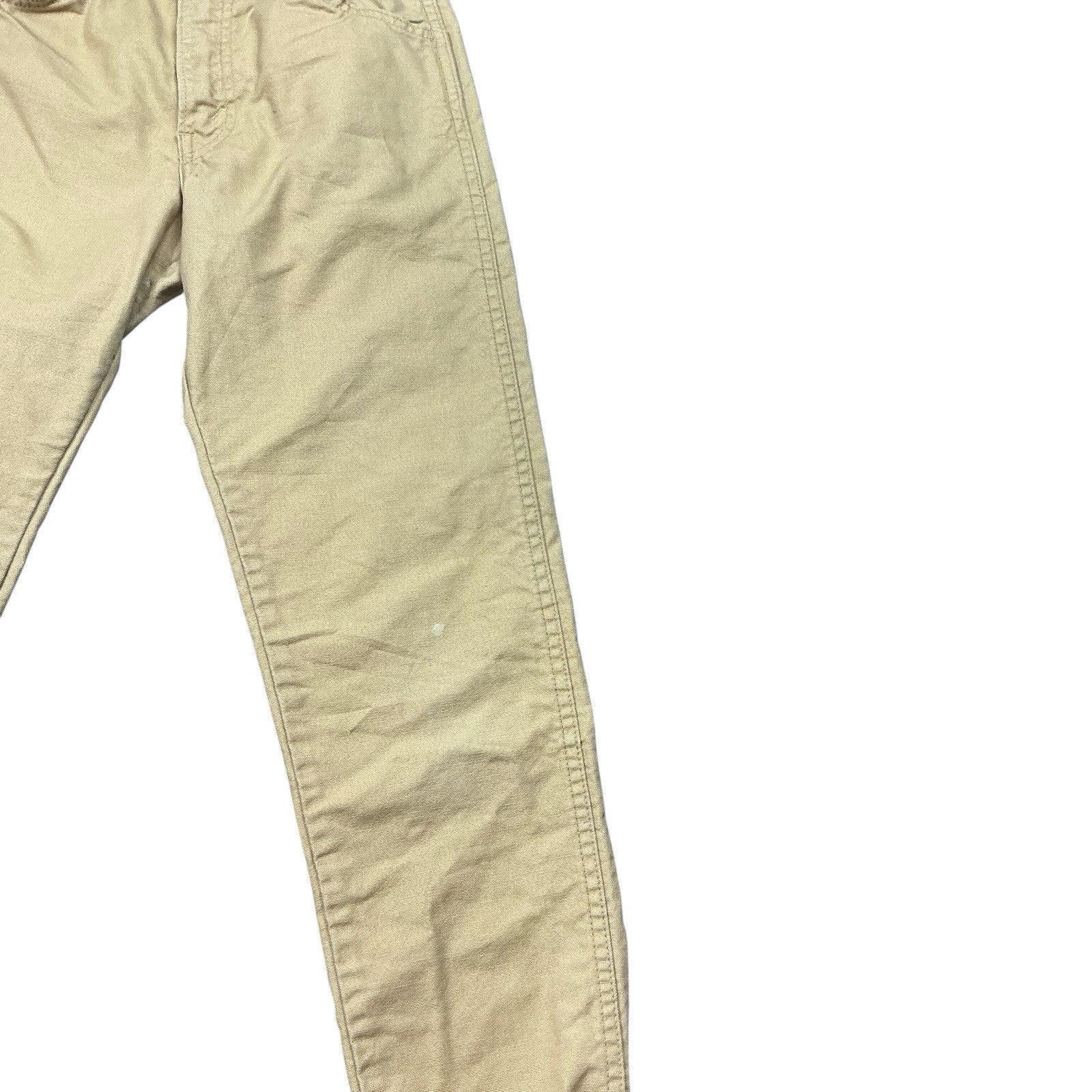 Vintage Levi’s 1960/70s white tag tan Big E jeans 24 x 27 USA