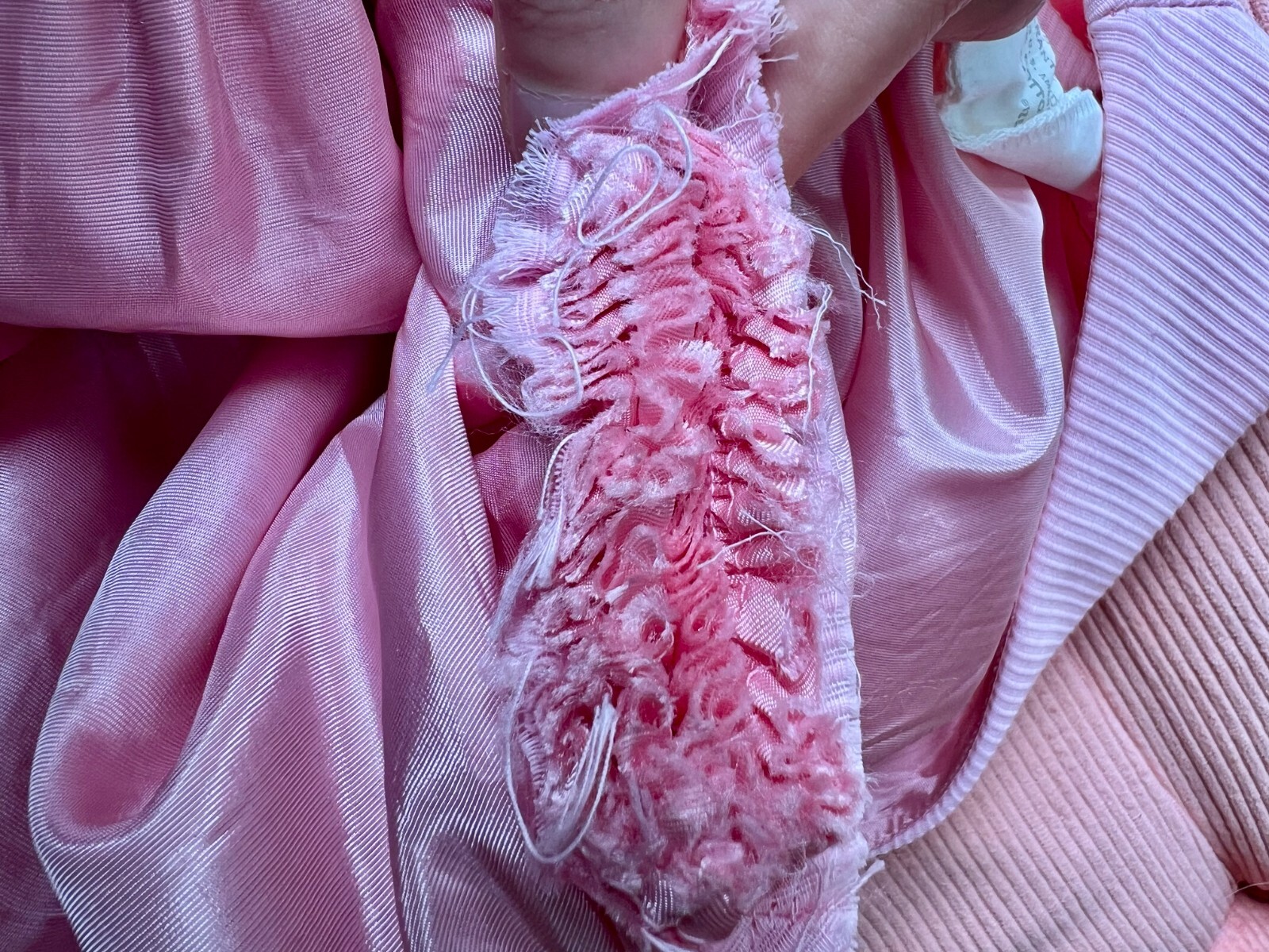 1960s Vintage Jay Herbert of California Pink Formal Gown with Satin Sash – Sm