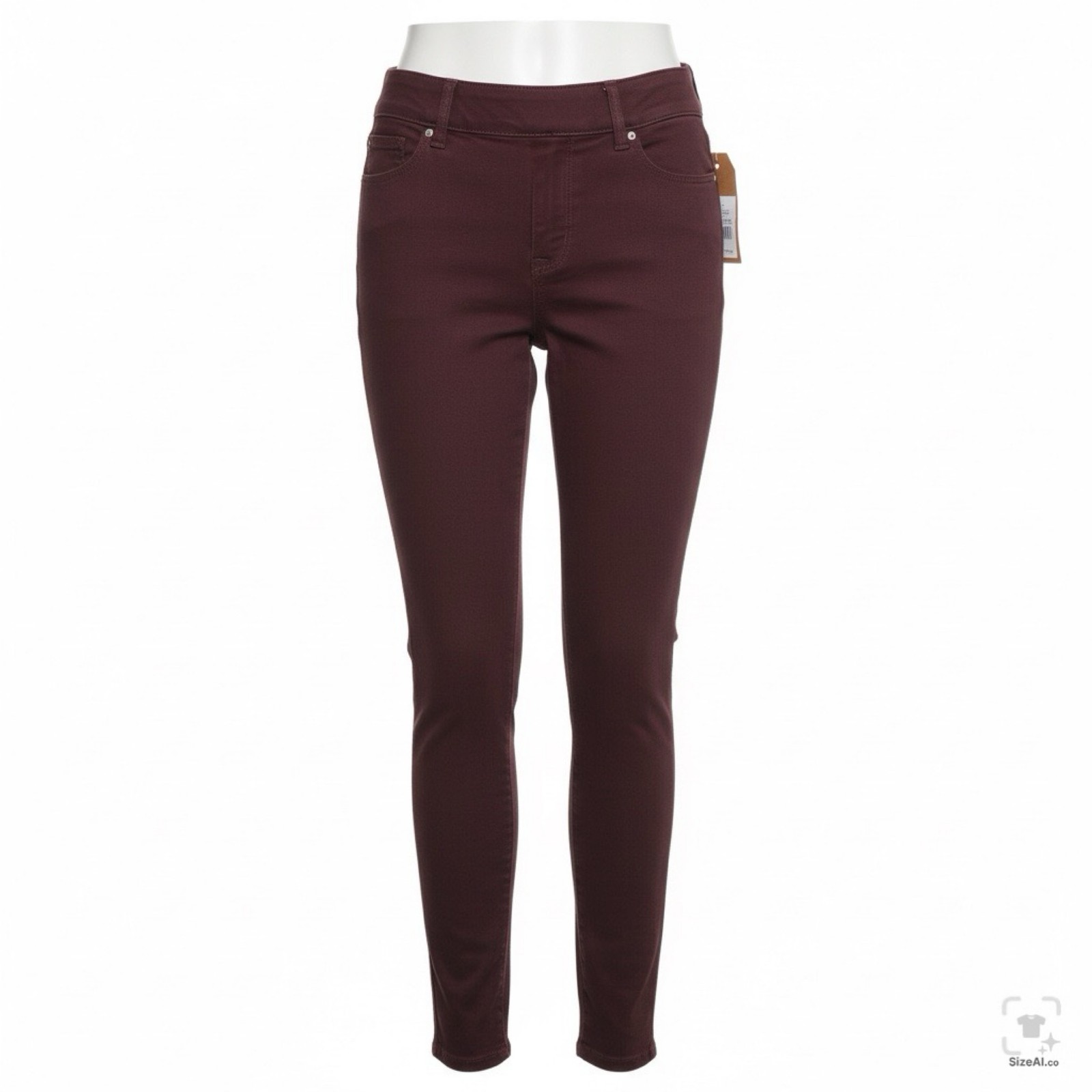 Levi’s Women’s Totally Shaping Skinny Jeans Burgundy