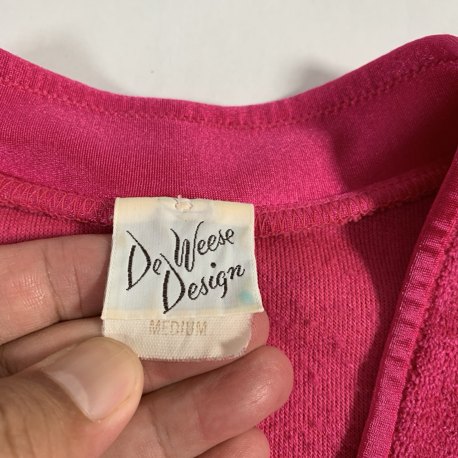 VTG 70s DeWeese Terry Cloth Velour Swim Sweat Suit Set Womens Medium Pool Lounge