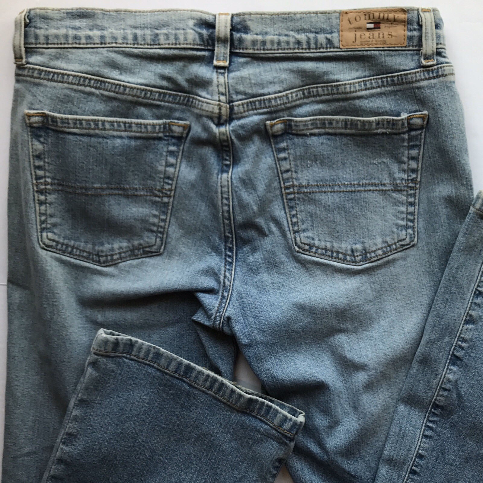 Vintage 2003 Tommy Hilfiger stretch flare jeans size 9 (32 x 31) style 08153339