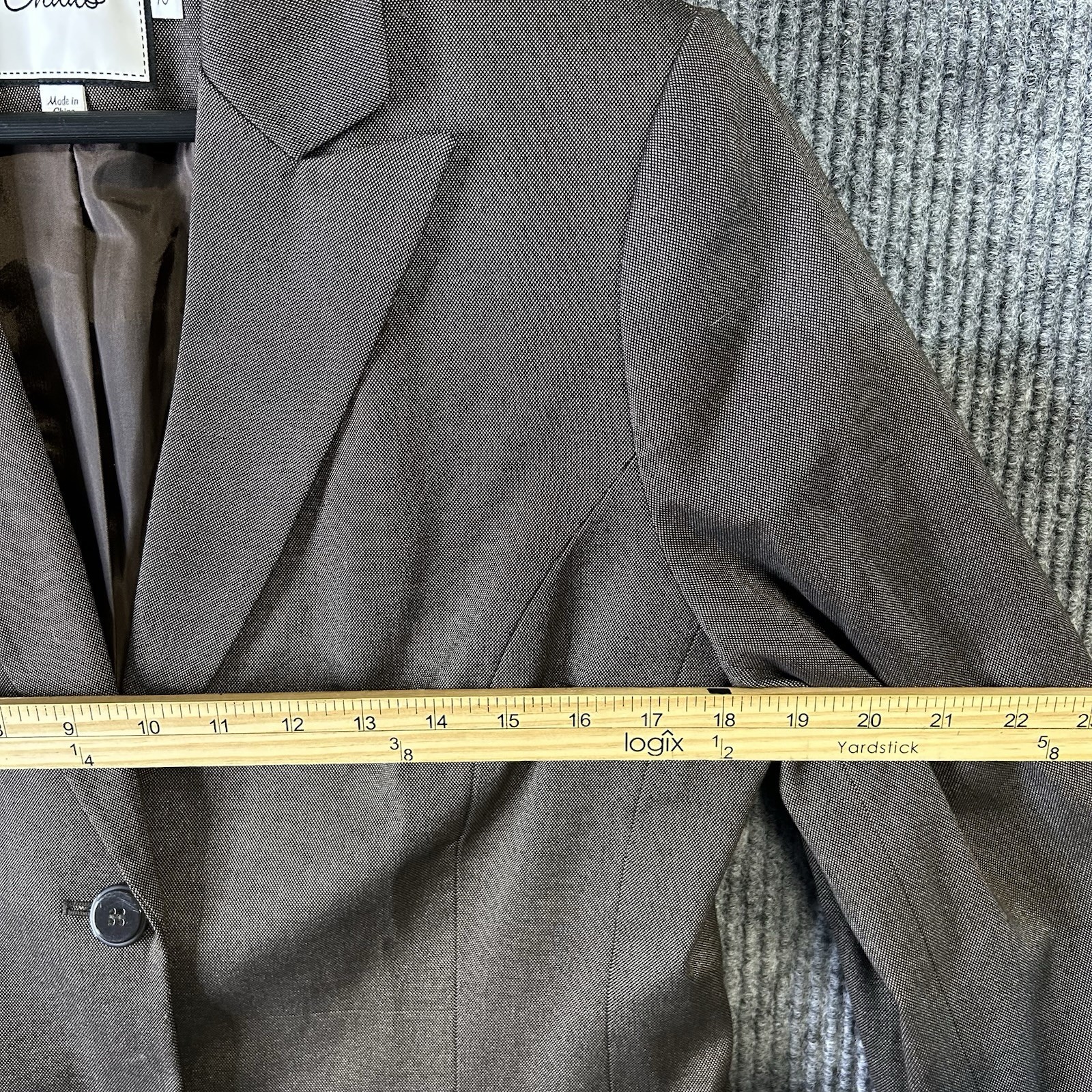 Vintage Josephine Chaus 2 Piece Pant Suit Women’s 10 Brown