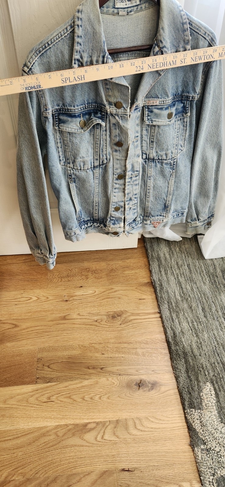 Guess Vintage Jean Jacket Georges Marciano Sz L