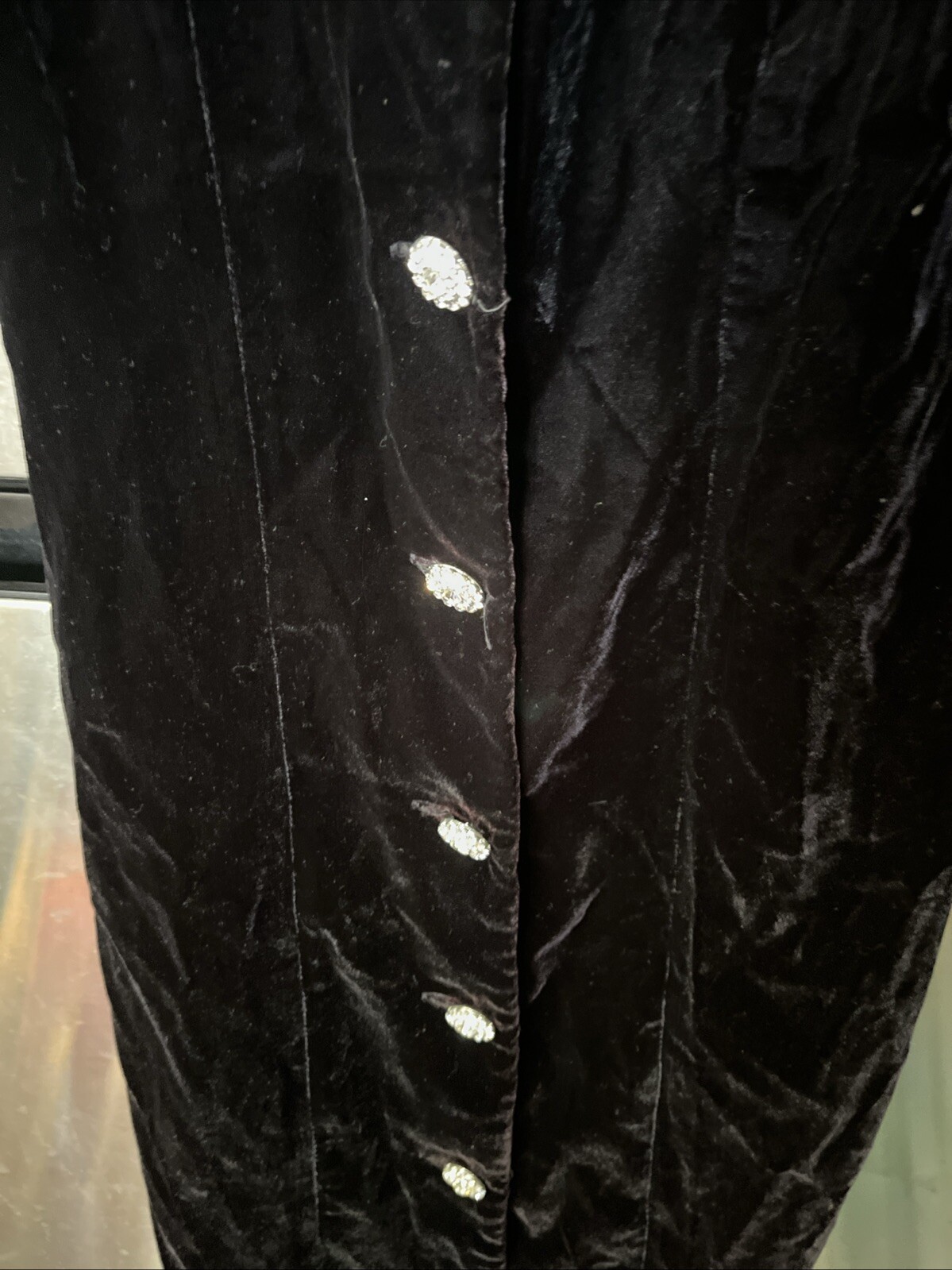 Vintage Niki Karen Lucas size 4 velvet MADE IN USA!!! 🇺🇸🇺🇸🇺🇸