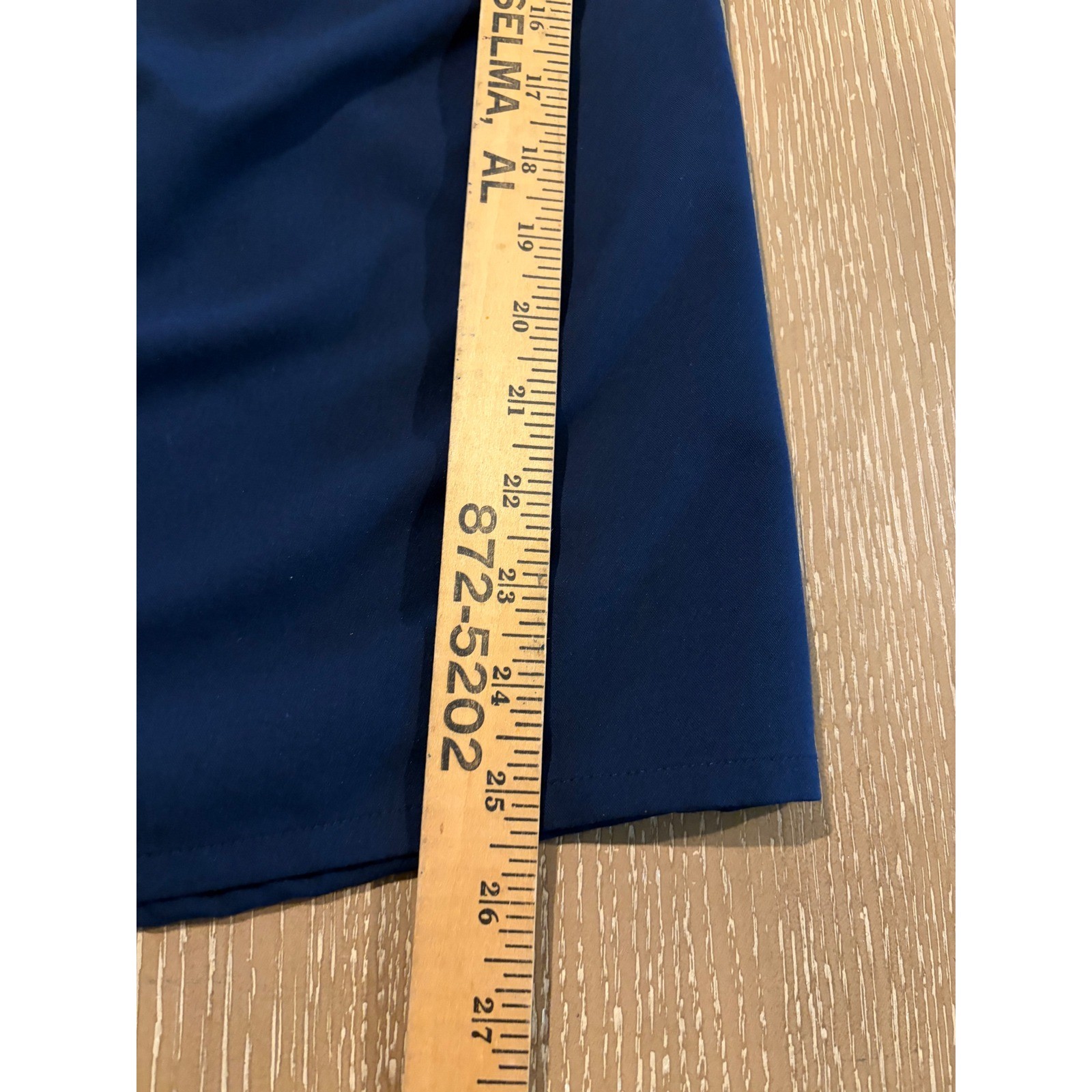 Fabletics Women’s XXL/1X Navy Blue Oversized Scrub Top Dolman Sleeve Pocket