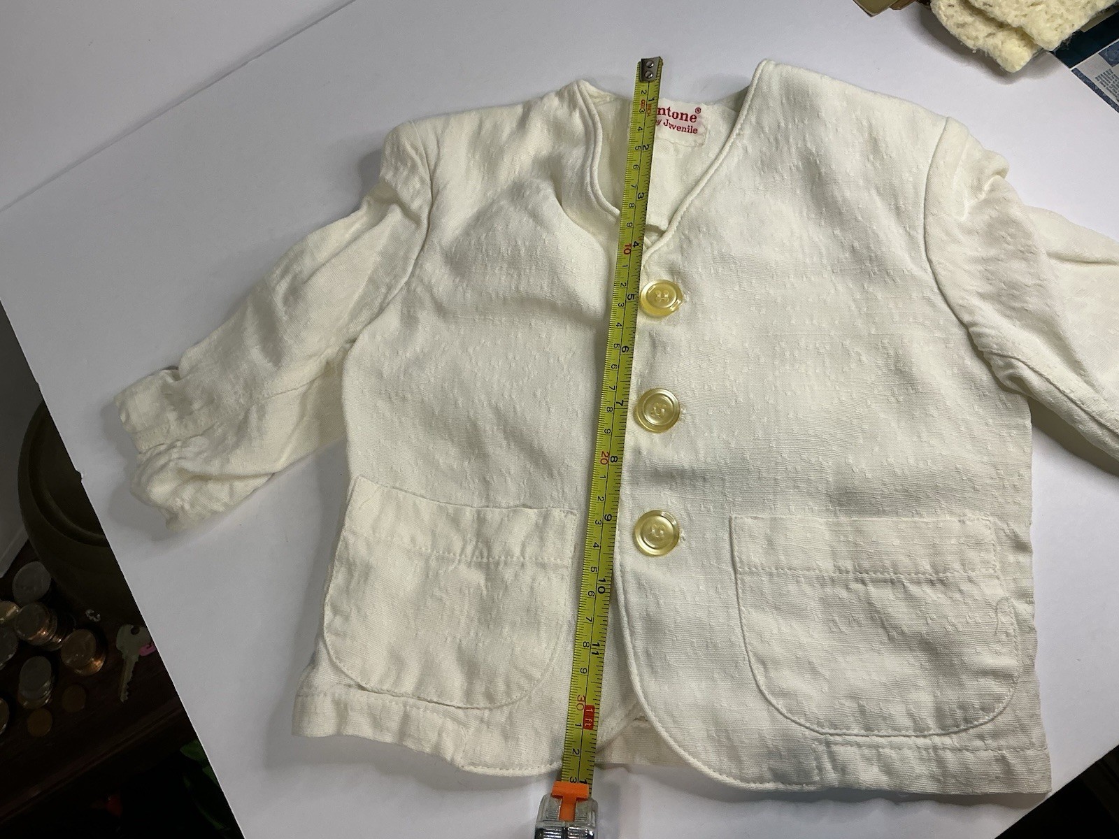 Vintage 1950s Santone romper, sailboat knit, and classic cardigans