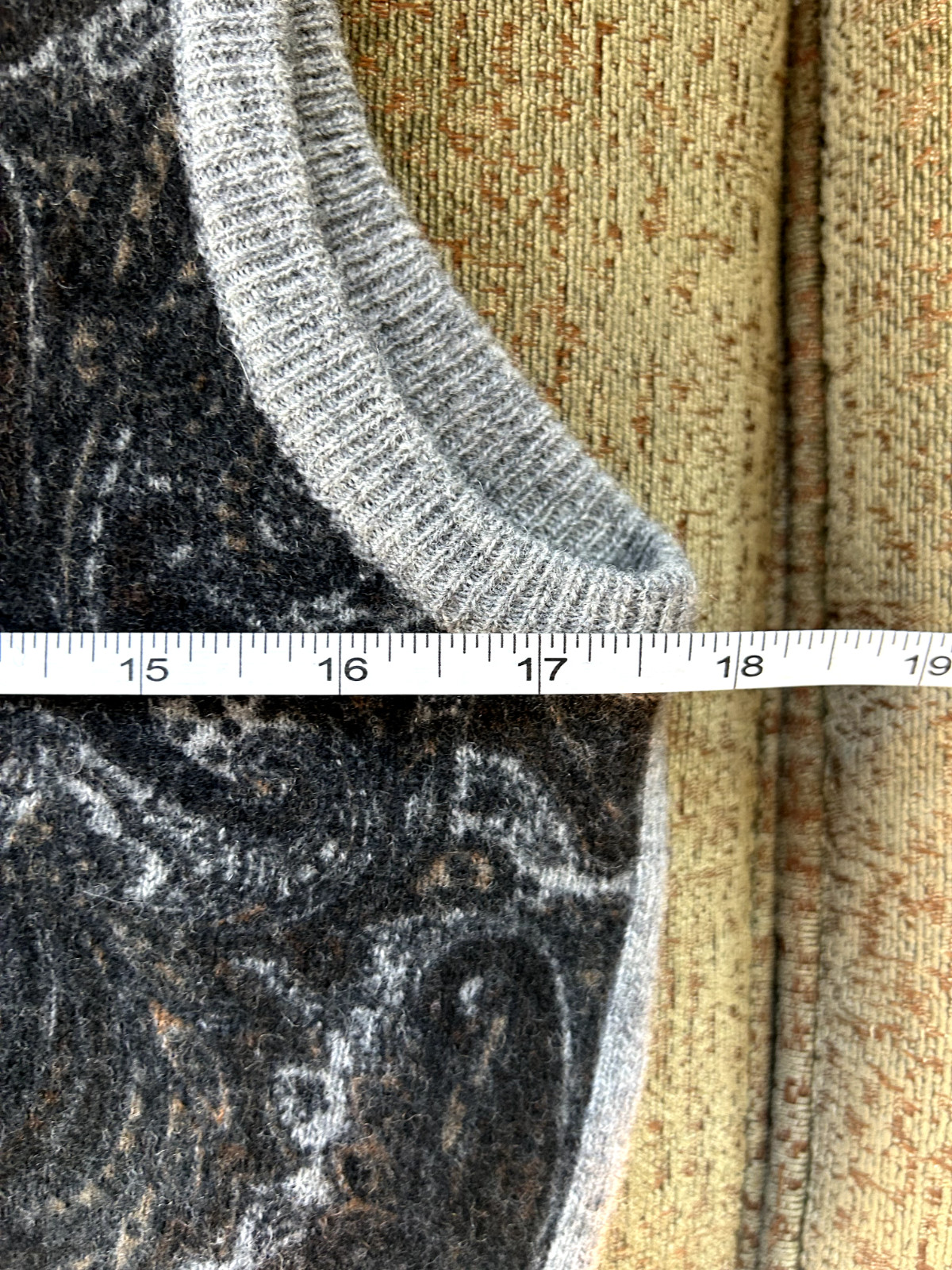 Vintage 90s Sportables Studio Lambswool Heritage Vest Hong Kong Dark Academia