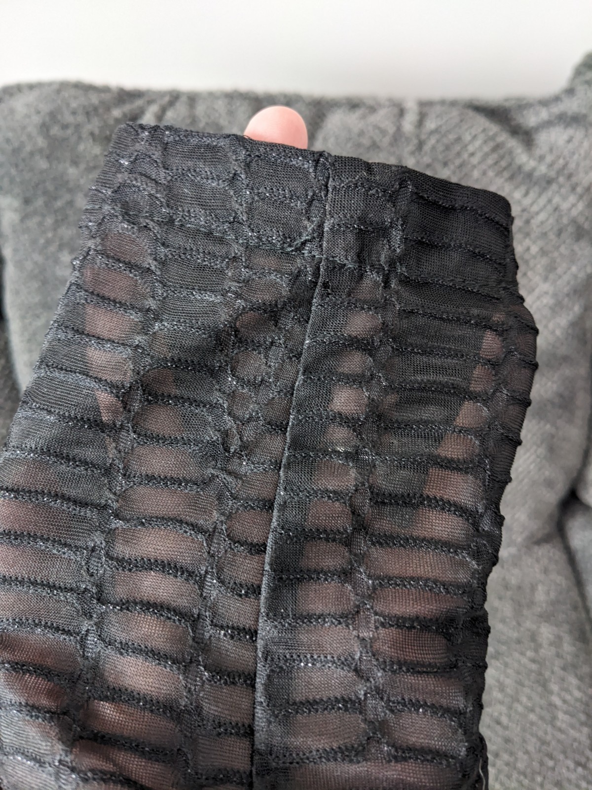 Joseph Ribkoff Couture Vintage Elegant Black Blazer Textured Sheer Arms