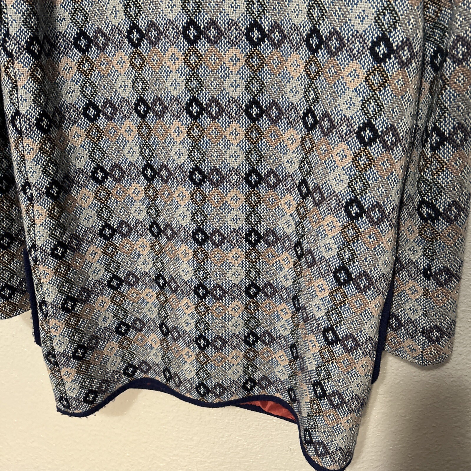 VTG 60’S CORACLE CLOTHES DILLAD CORWGL WELSH WOOLENS WALES MOD COAT FITS S-M