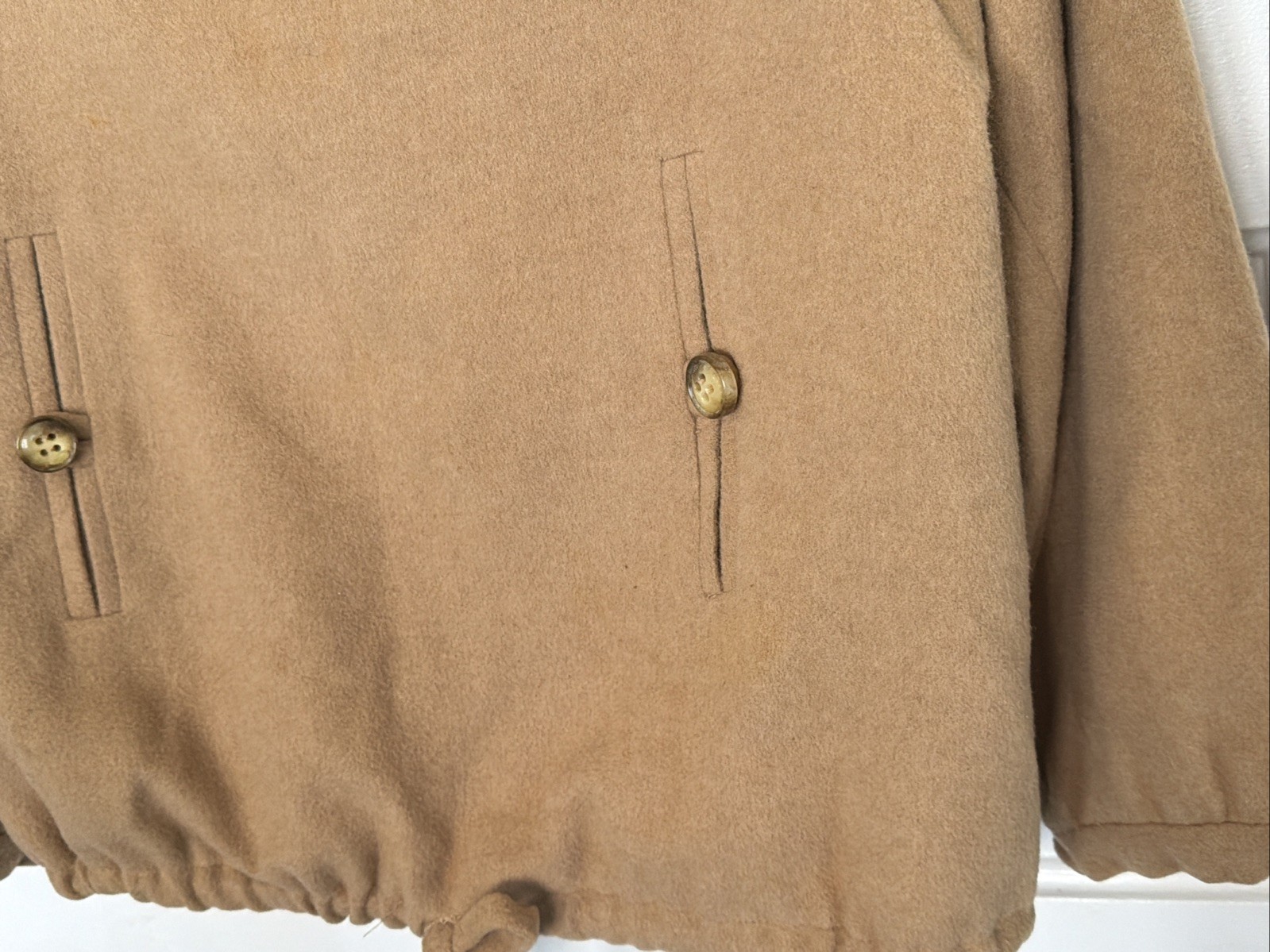 Vintage Gino Rossi Camel Hair Top Separates Union Made For Wilson 36-38” Bust