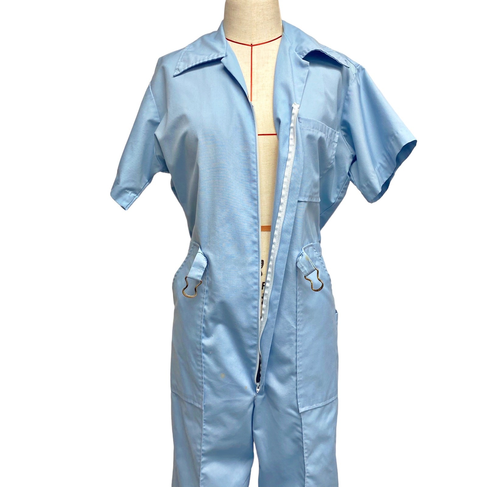Vintage Bonnie Sportswear Womens Size M Blue Boiler Suit