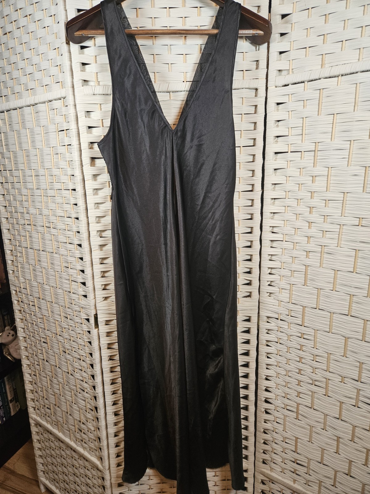 Vintage Victorias Secret Large Satin Nightgown Classic Romantic Glamour Lingerie