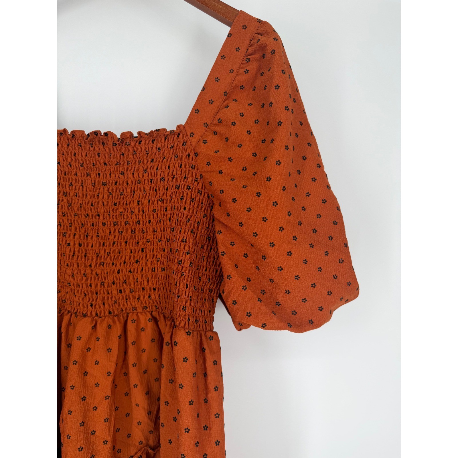 Betsey Johnson Womens Babydoll Dress XL Peasant Milkmaid Whimsigoth Halloween