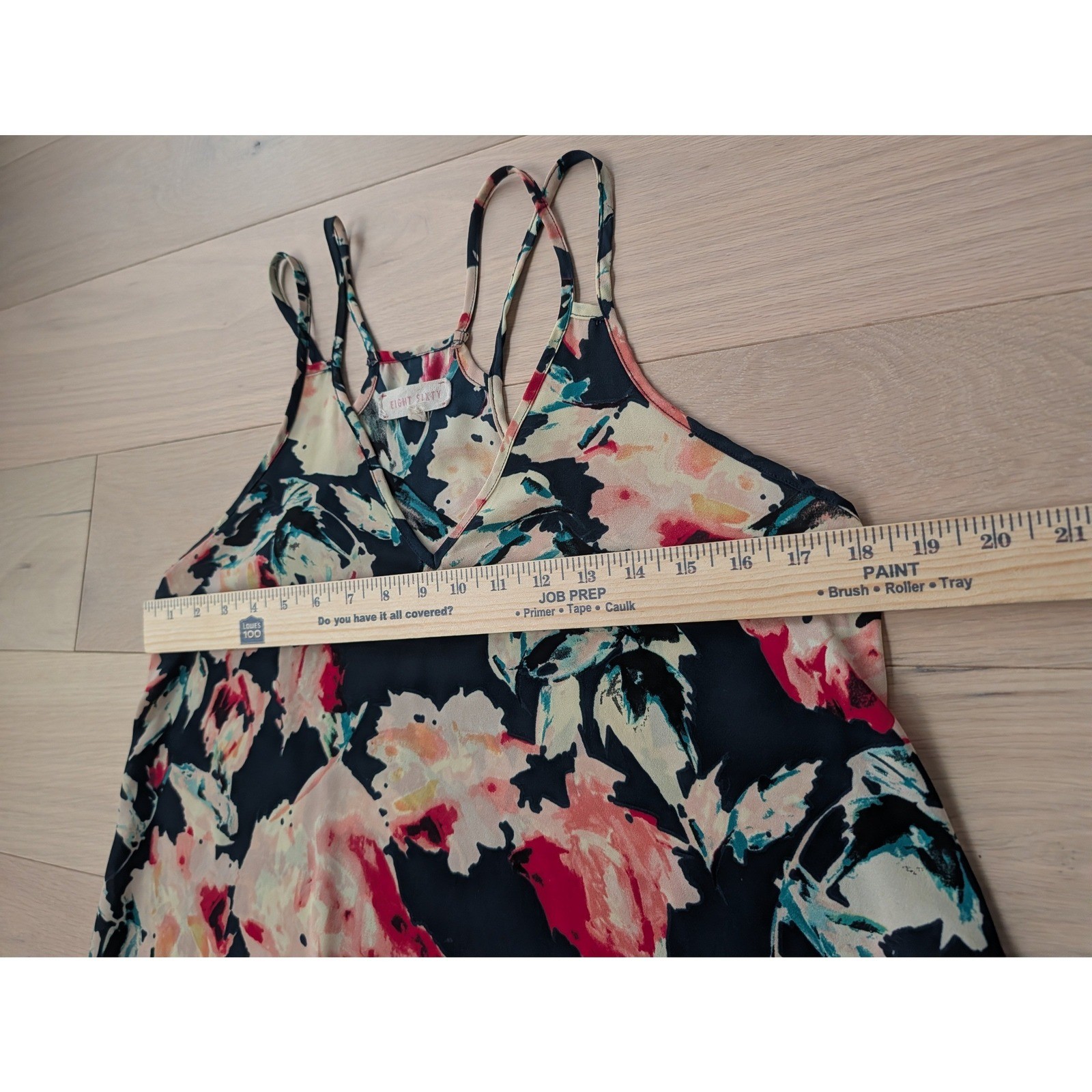 Eight Sixty Floral Swing Cami Tank | Double Strap | Women’s Small