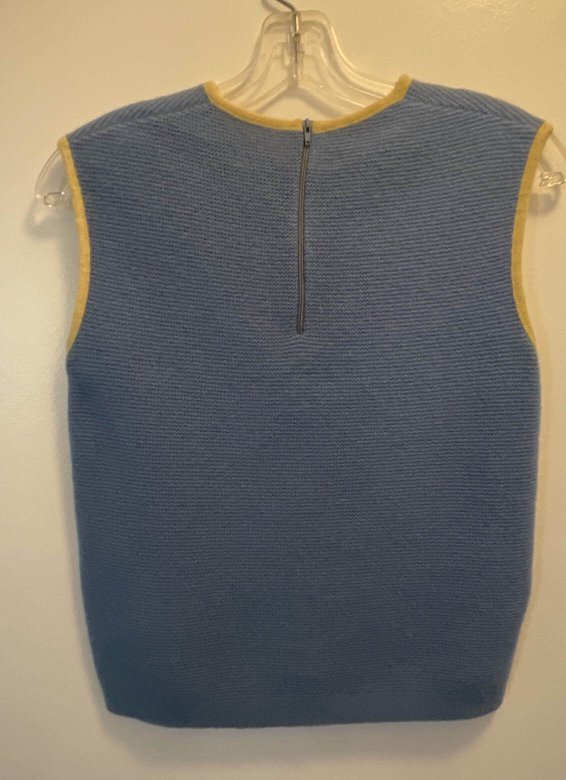 Vintage 1950s LOFTIES Baby Blue Sweater Top& Skirt SET Mid Century Retro Fashion