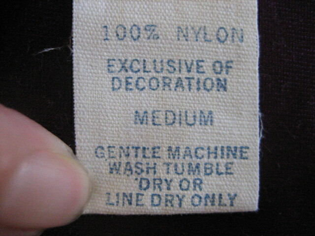 GREENCO MAID White Long Nylon Half Slip, Lace Hem, Front Or Back Slit – Size M