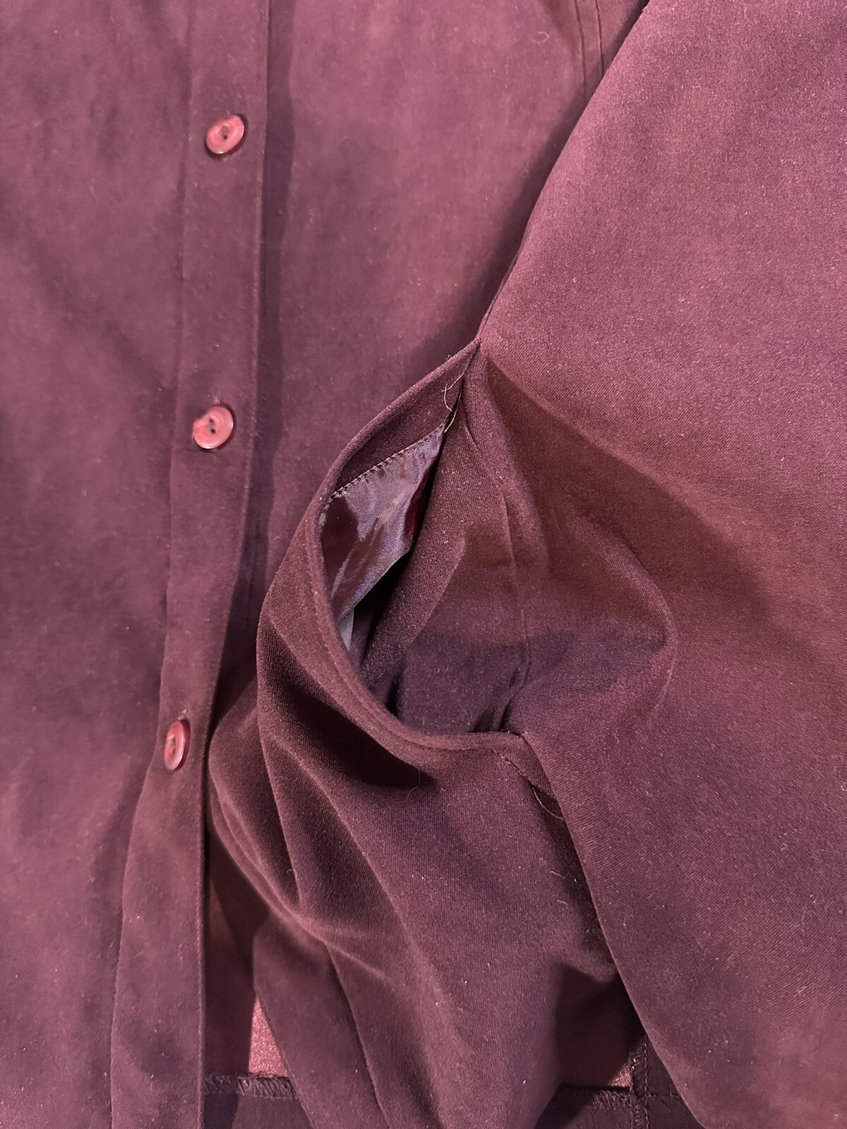 Vintage Maggie McNaughton Purple Suede Shacket Women Blazer Career Classic 18W