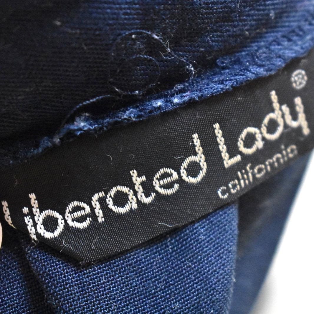 80s does 40s Liberated Lady California Midi Skirt Blue Pleated Old Money VTG