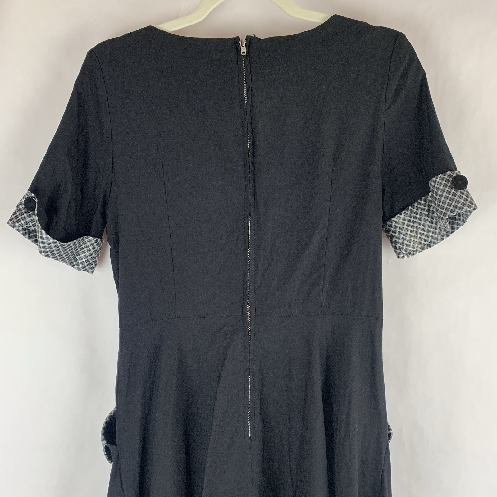 Tatyana Retro Dress Medium Stretch Dress Pin Up Bettie Paige Rockabilly Black
