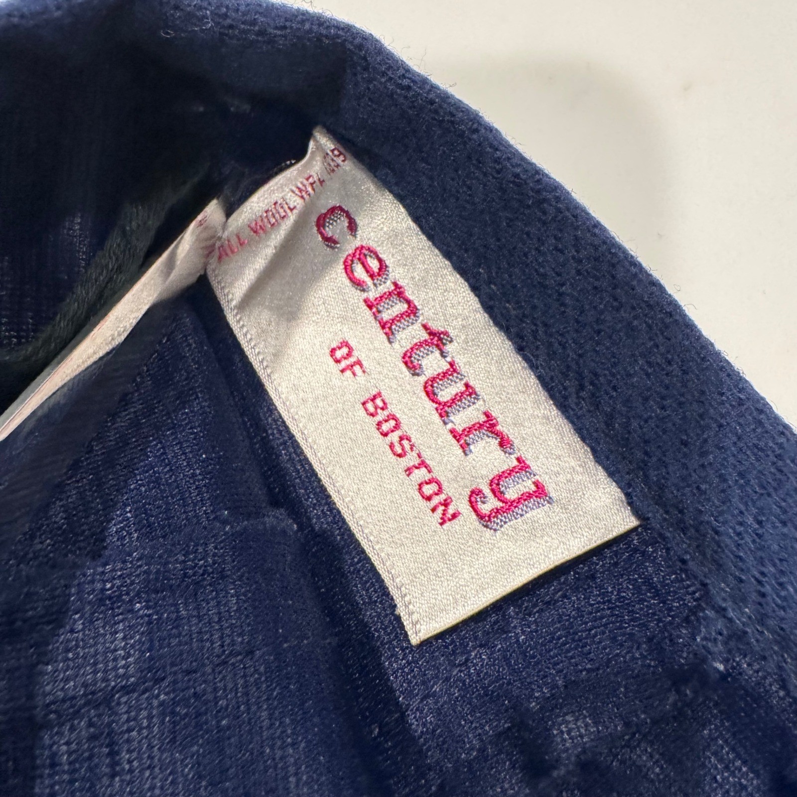 Century of Boston A-Line Skirt Women S Blue Wool Vintage Paneled Mid Length