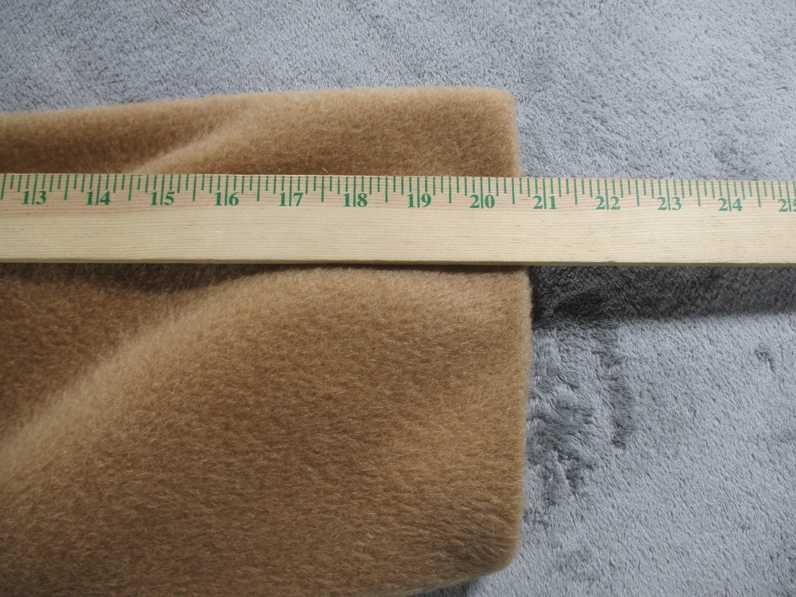 Vintage Marce Original Coat Fur Trim Brown Tan Half Sleeve 60s 50s EUC
