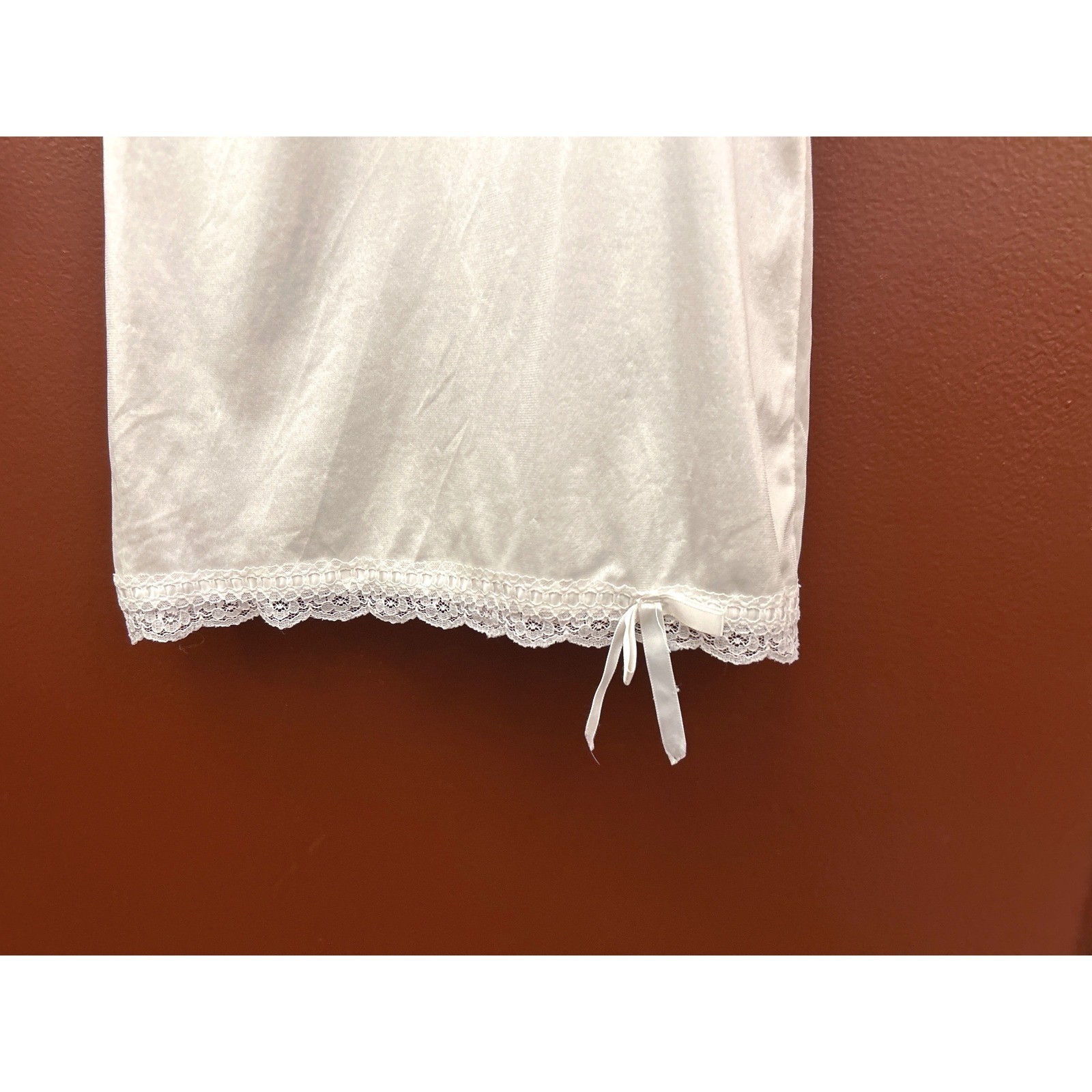 Vintage Romantic White Satin Camisole Coquette Balletcore Angelcore Lingerie Top