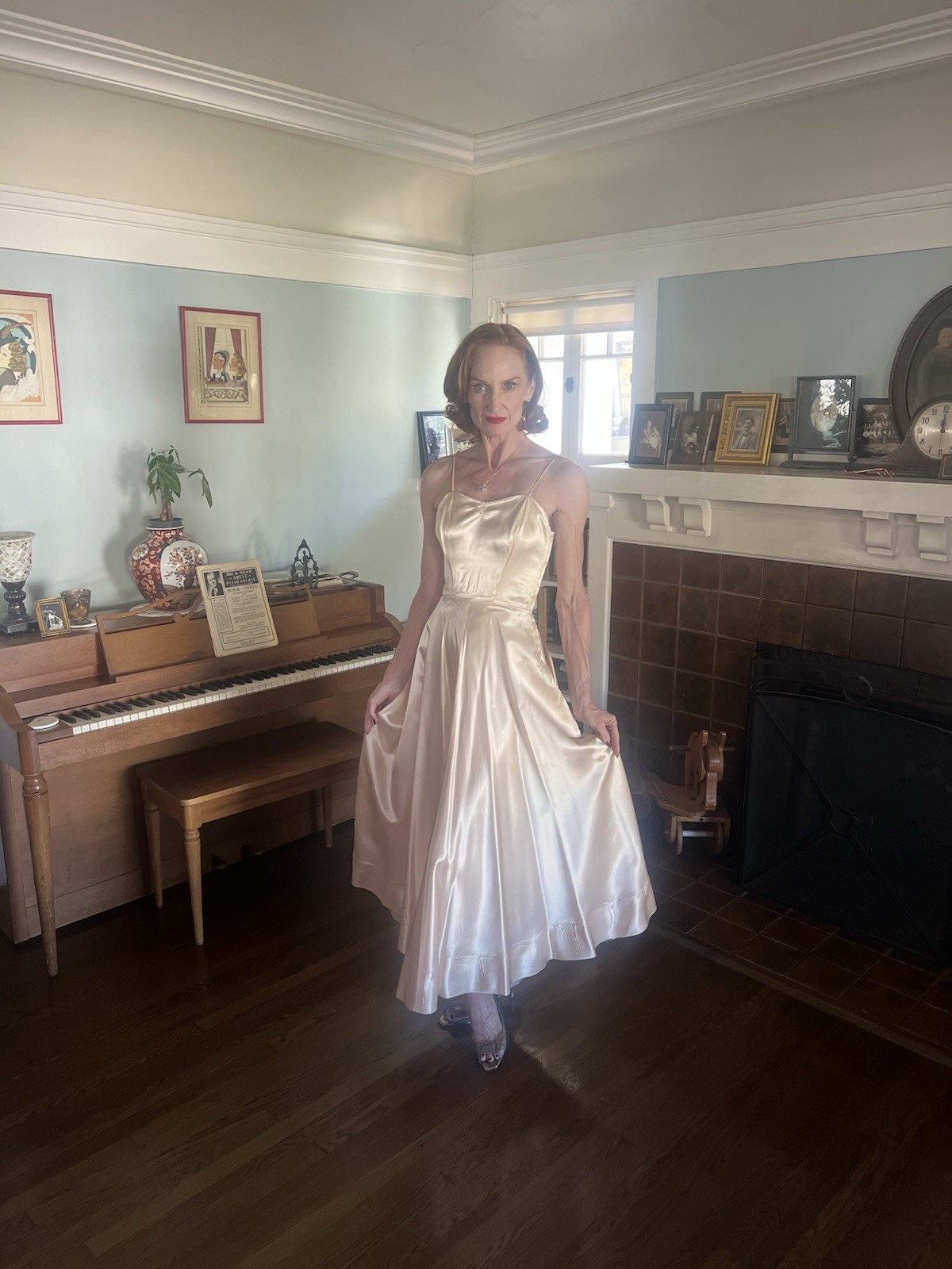 Fred Perlberg Dance Originals Dress 1940s