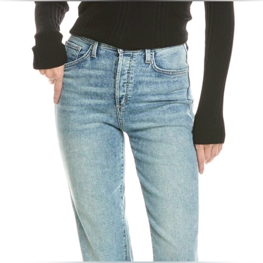 Joe’s Jeans The Honor High Rise Vintage Straight Size 32 Button Fly