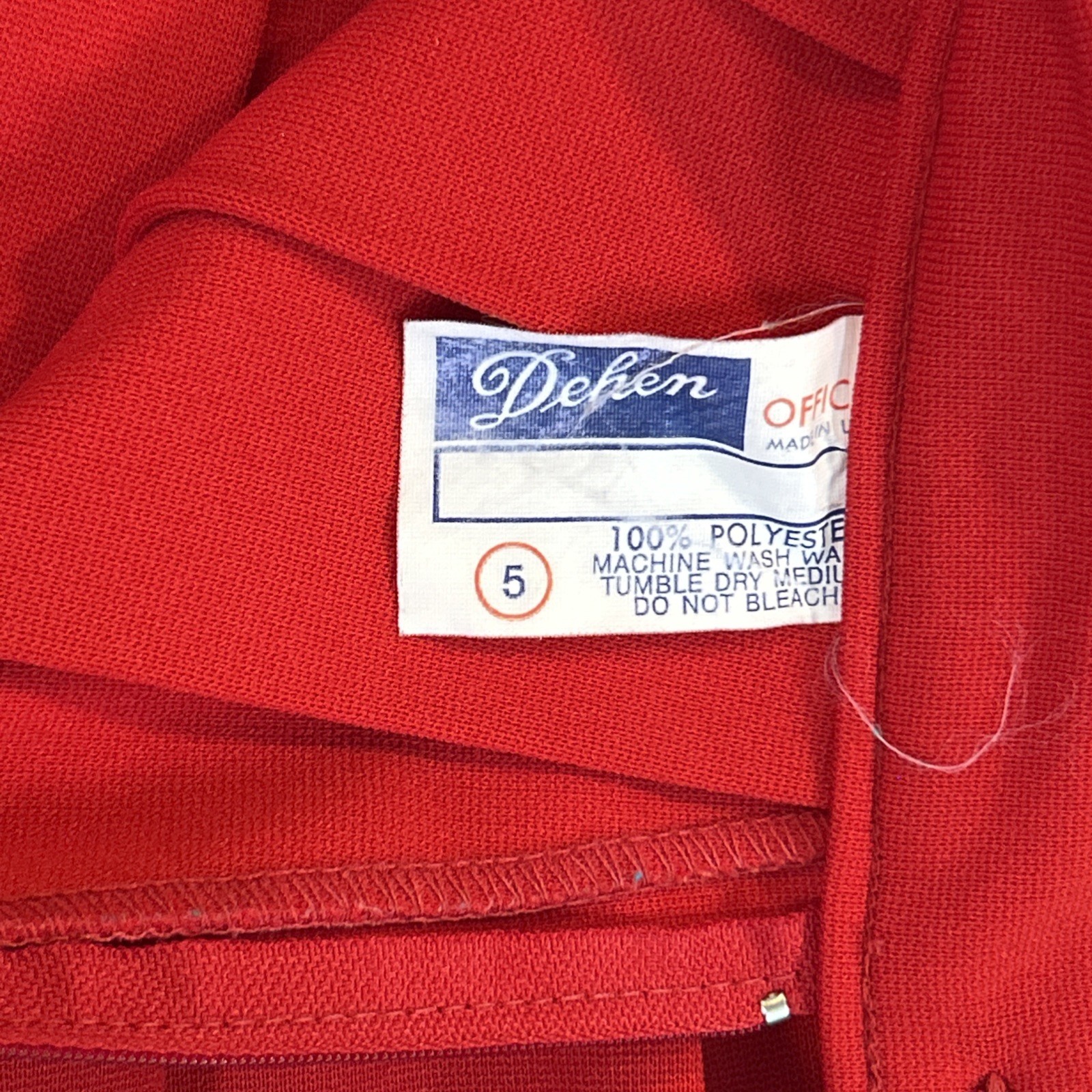 Vintage Dehen Official Cheerleading Outfit Sweater Skirt Pleated RMHS „Kim” S/5
