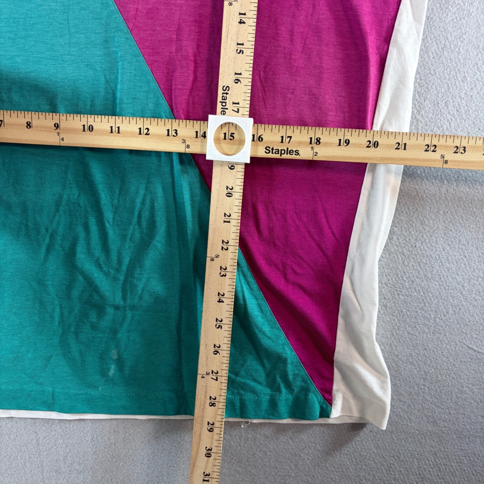 Sport Thomson Collection Vintage 90s Colorblock Polo Shirt Womens Large Multi