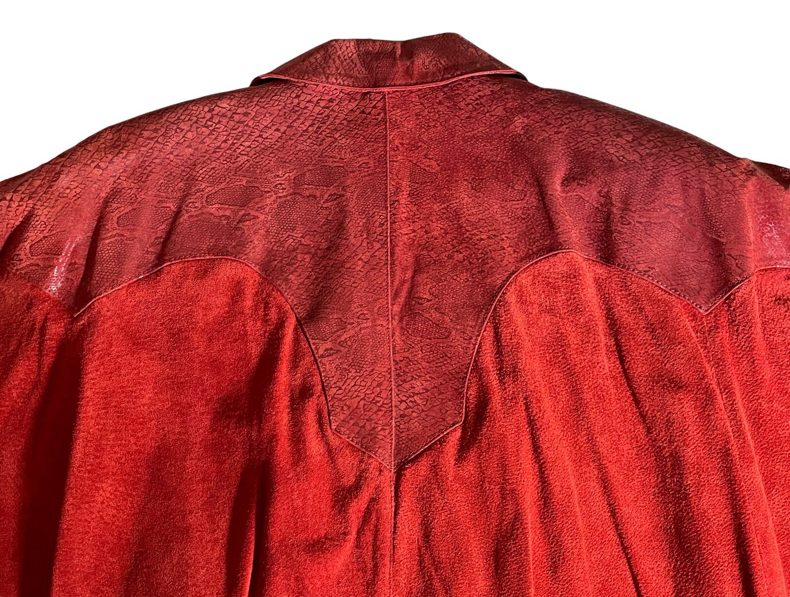 Vintage G-III Leather Fashions Red Lined Leather Jacket EUC 80’s 90’s