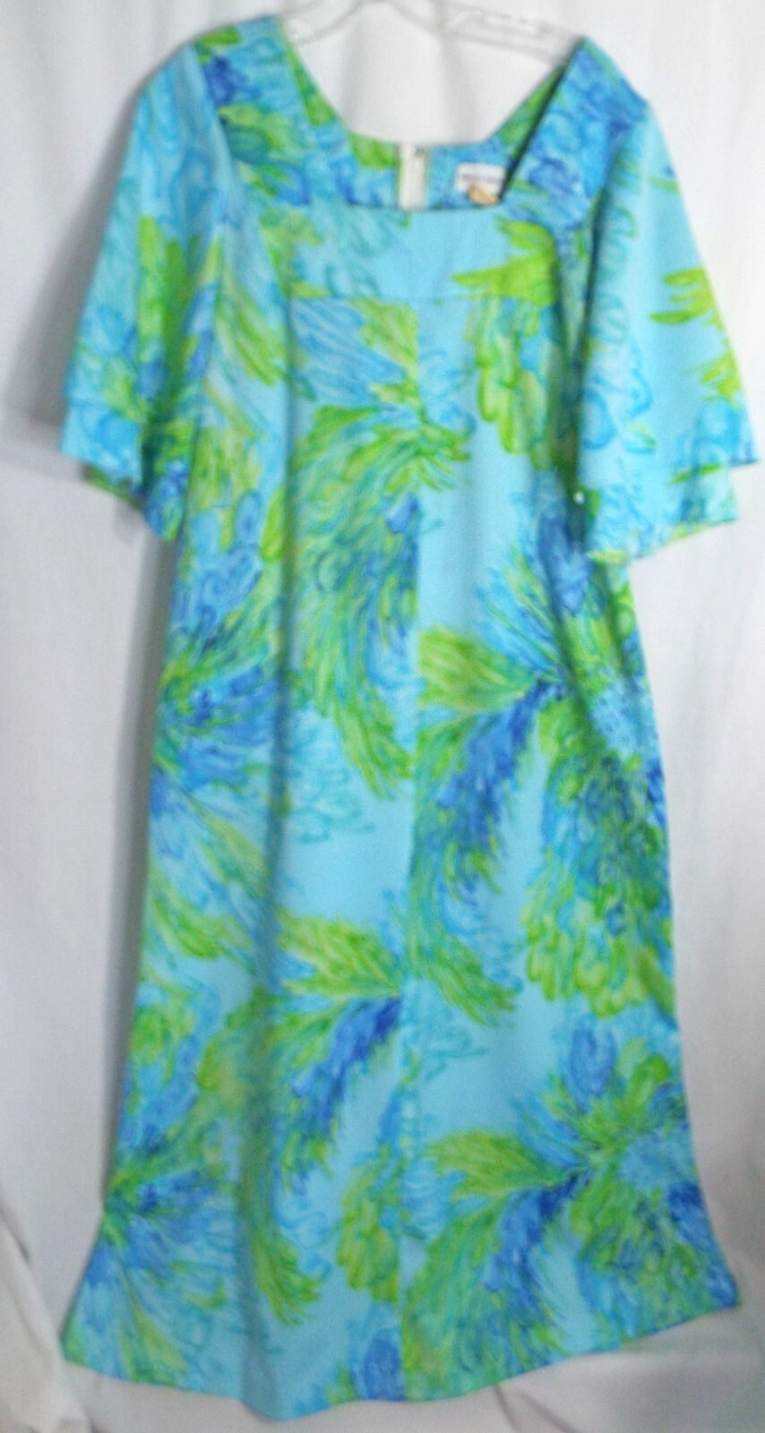 Vintage Liberty House Of Hawaii Long Maxi Dress Sz 10