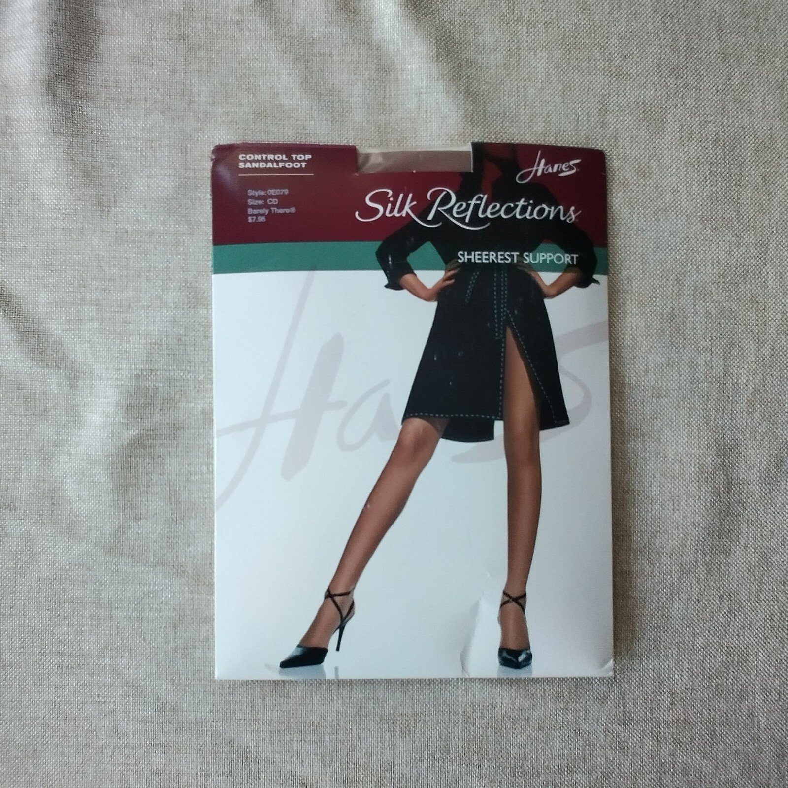 Lot of 6 Assorted Pantyhose Hosiery Jaclyn Smith Hanes NOS Sizes D & CD