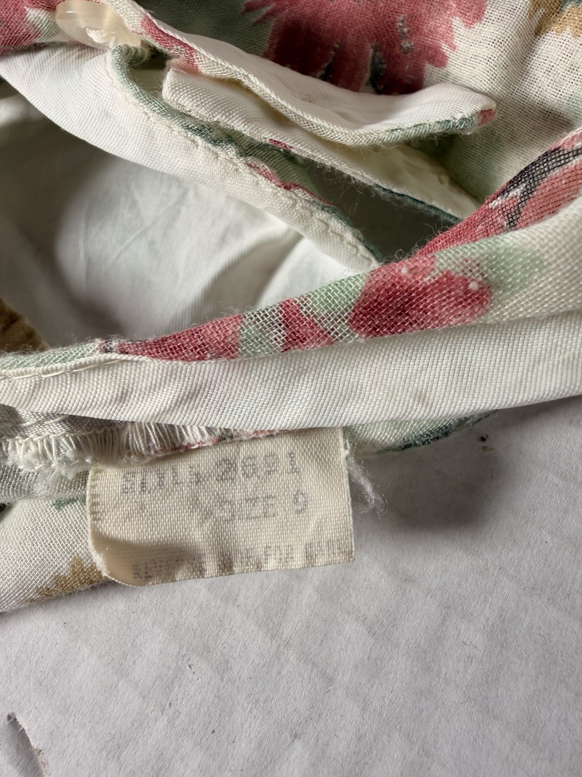 Paul Harris Vtg Women’s 2-piece Button Down Floral & 60’s Bikini Top