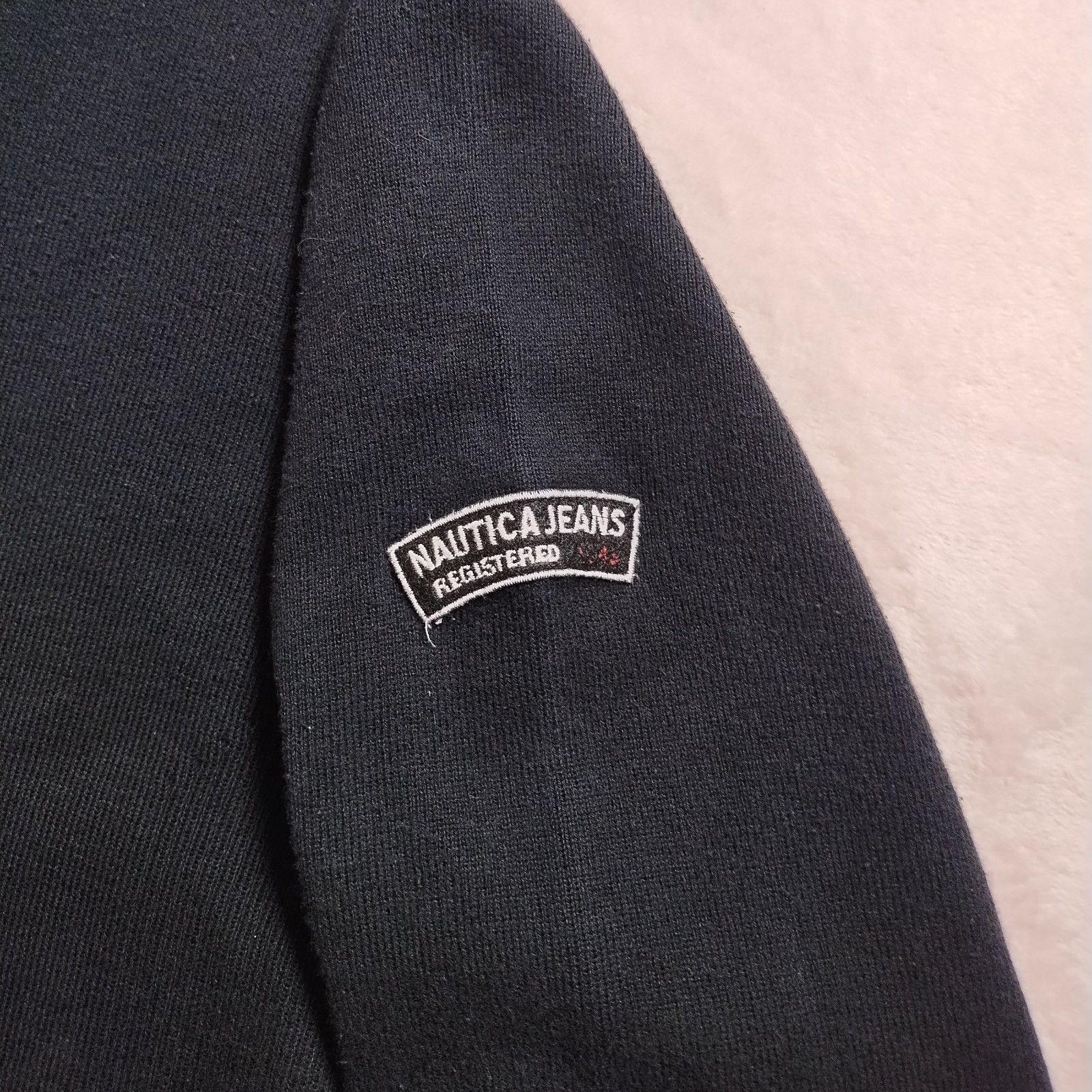 vintage y2k fitted ribbed quarter zip sweater sz m gorpcore utility normcore
