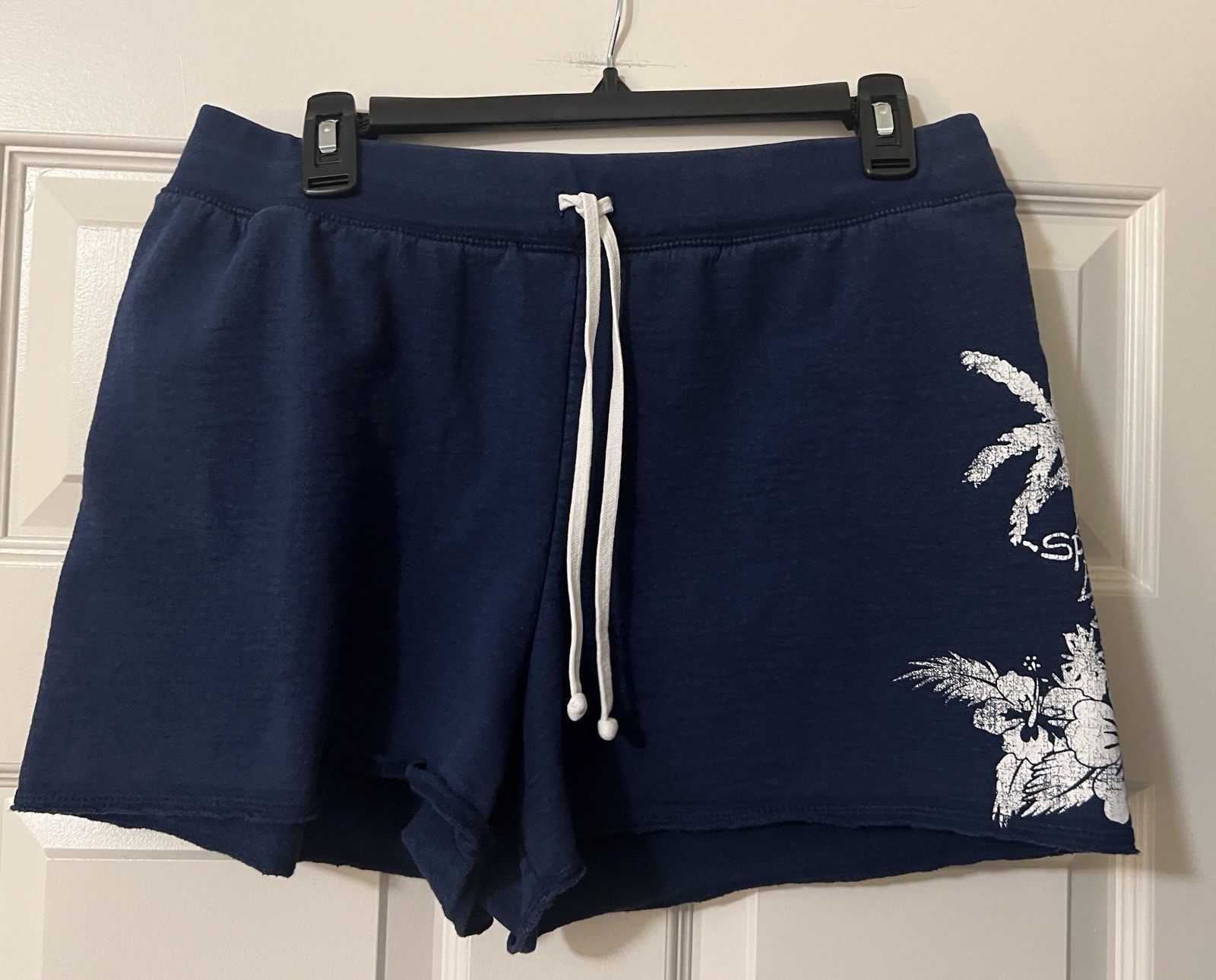 NoBoundaries Y2K Hawaiian Floral Low Rise Shorts Drawstring Vintage Junior XL 15