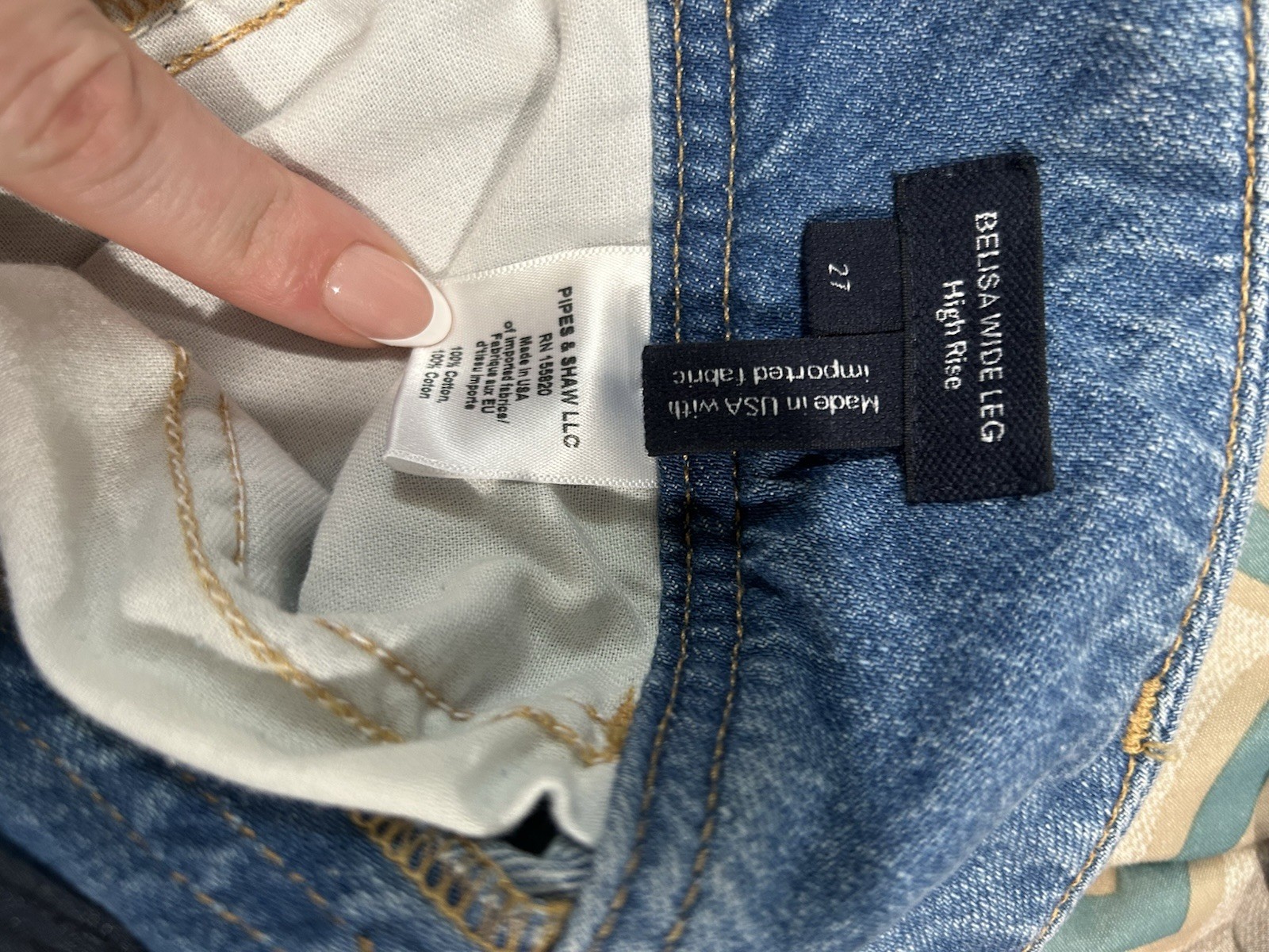 Veronica Beard Jeans Belisa Wide Leg High Rise Cargo Pants Size 27