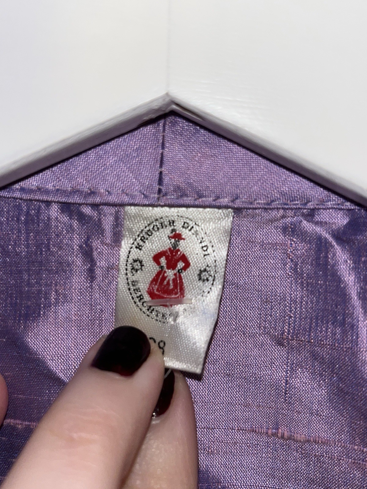 Vintage silk blouse by Krüger / €200NP / – 100% silk – size 38-40