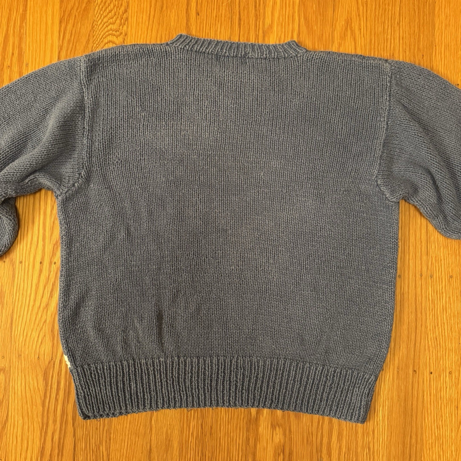 Vintage 90s Orvis 3D Knit Christmas Holiday Polar Bear Sweater Women’s Large