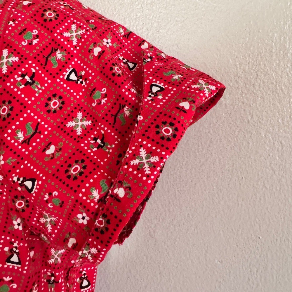 Vintage – Cotton Red Button Down Shirt