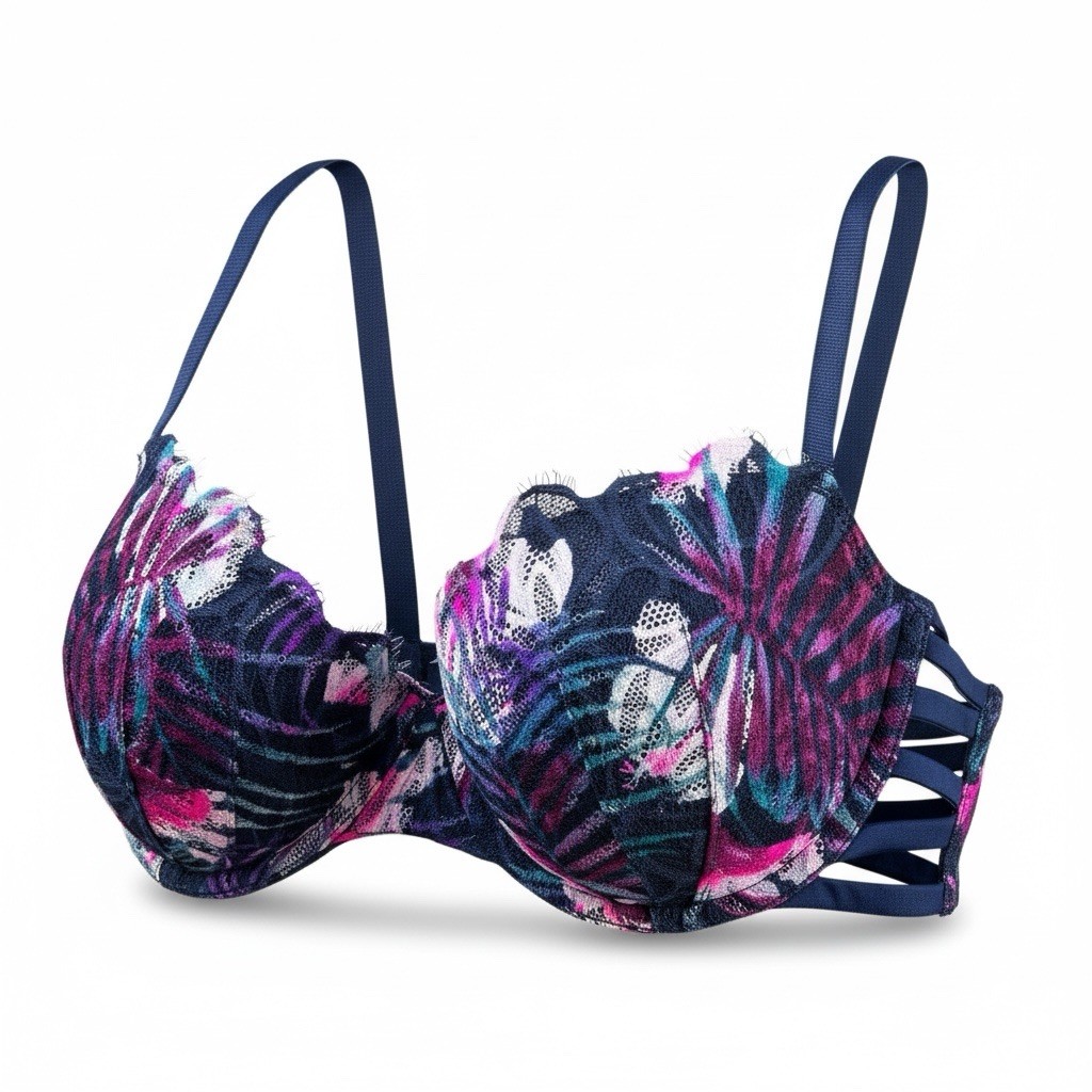 Pink Victoria’s Secret Date Push Up Padded Underwire Bra Sz 32DD Euc