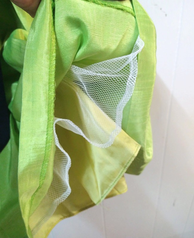 Eliza J VTG 90s 80s M/L? Citron Green Drop Waist Cocktain Party Dress