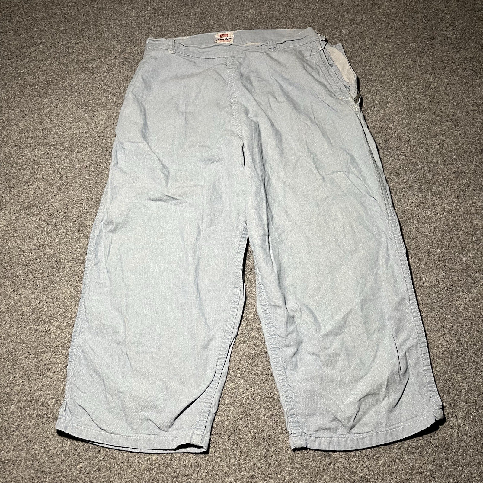 Vintage 1950s Levi’s Denim Family Womens 28 Ranch Pants Talon 42 Sanforized