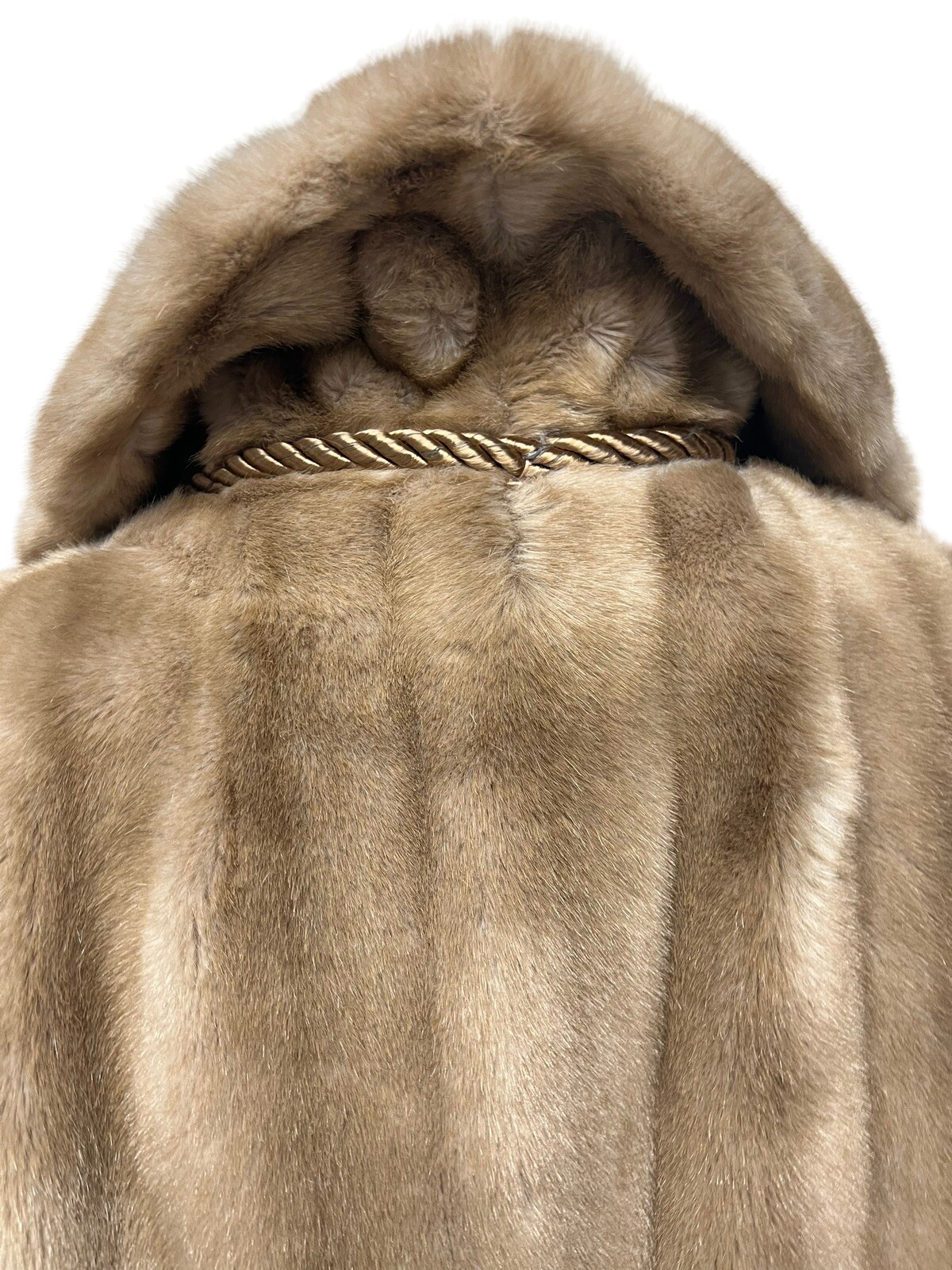 Vintage 70’s SEARS The Fashion Place Women’s Faux Fur Coat Jacket size 12